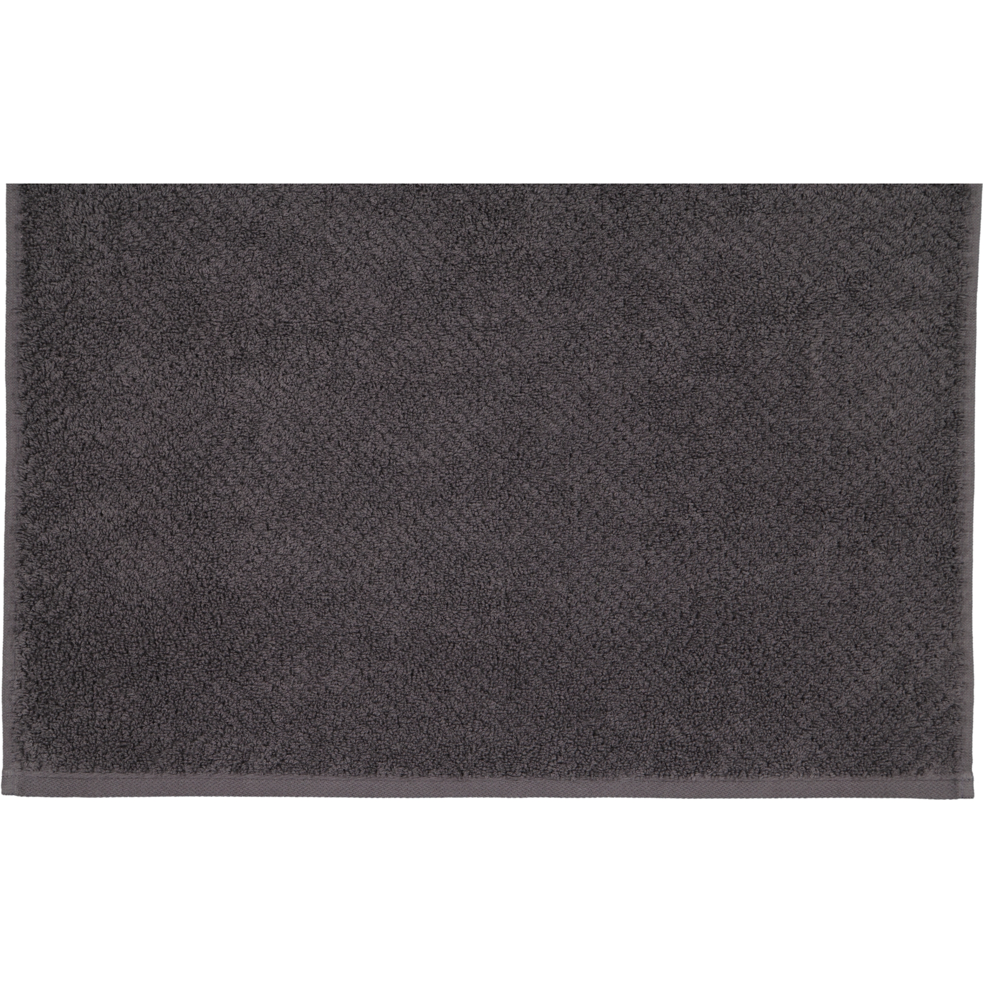Cawö Handtücher Pure 6500 basalt - 740 - Seiflappen 30x30 cm
