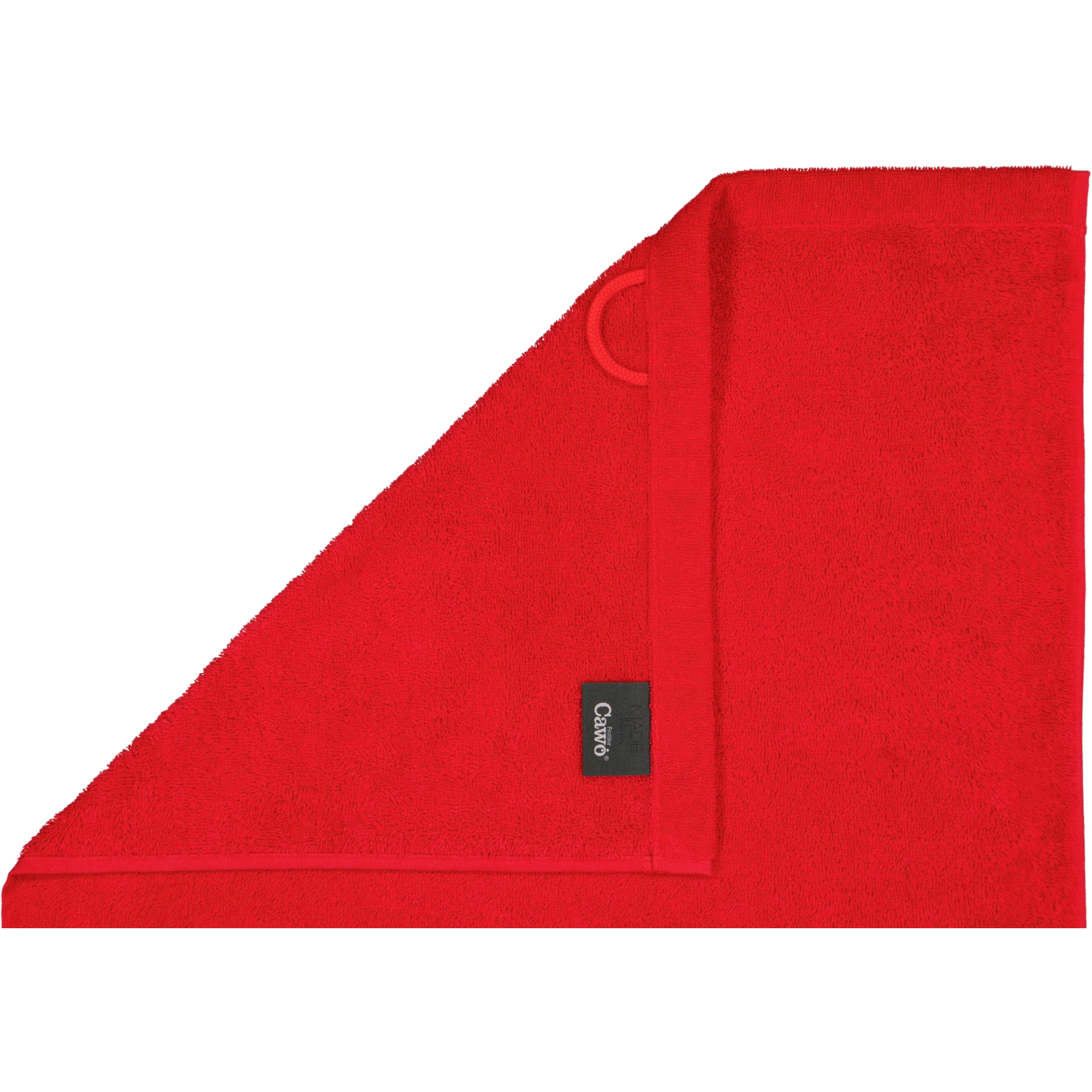 Cawö Handtücher Lifestyle Uni 7007 rot - 203 - Gästetuch 30x50 cm