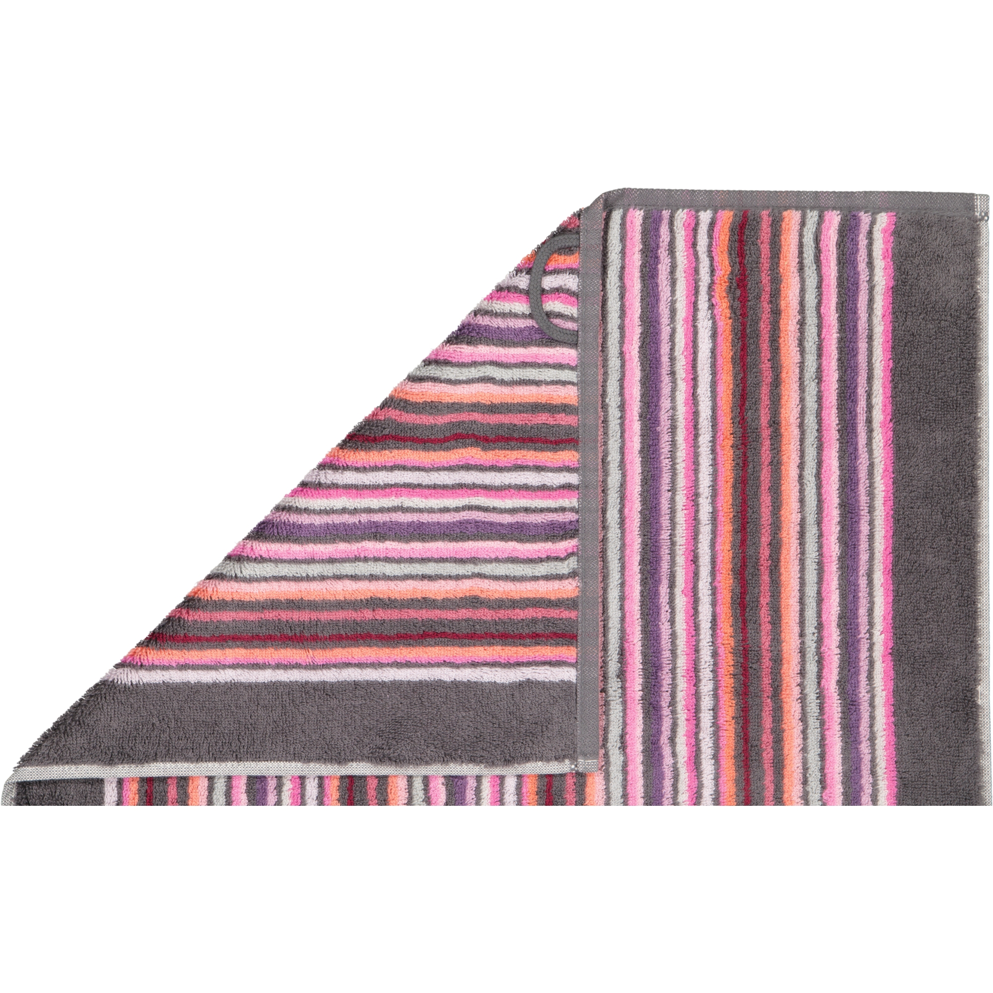 Cawö - Remake Streifen 2020 - Farbe: beere-multicolor - 17 - Duschtuch 70x140 cm