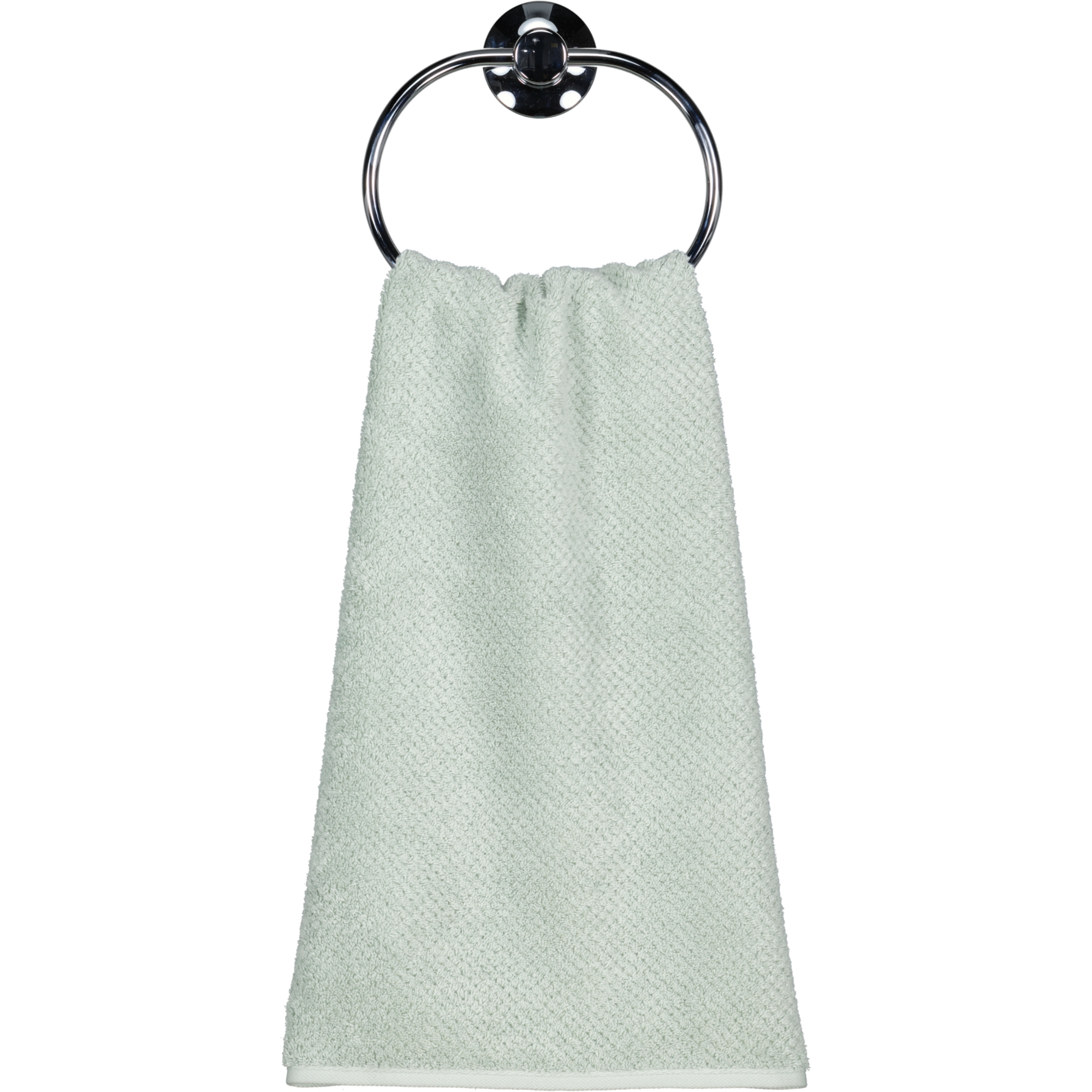 Cawö Handtücher Pure 6500 - Farbe: eukalyptus - 450 - Handtuch 50x100 cm