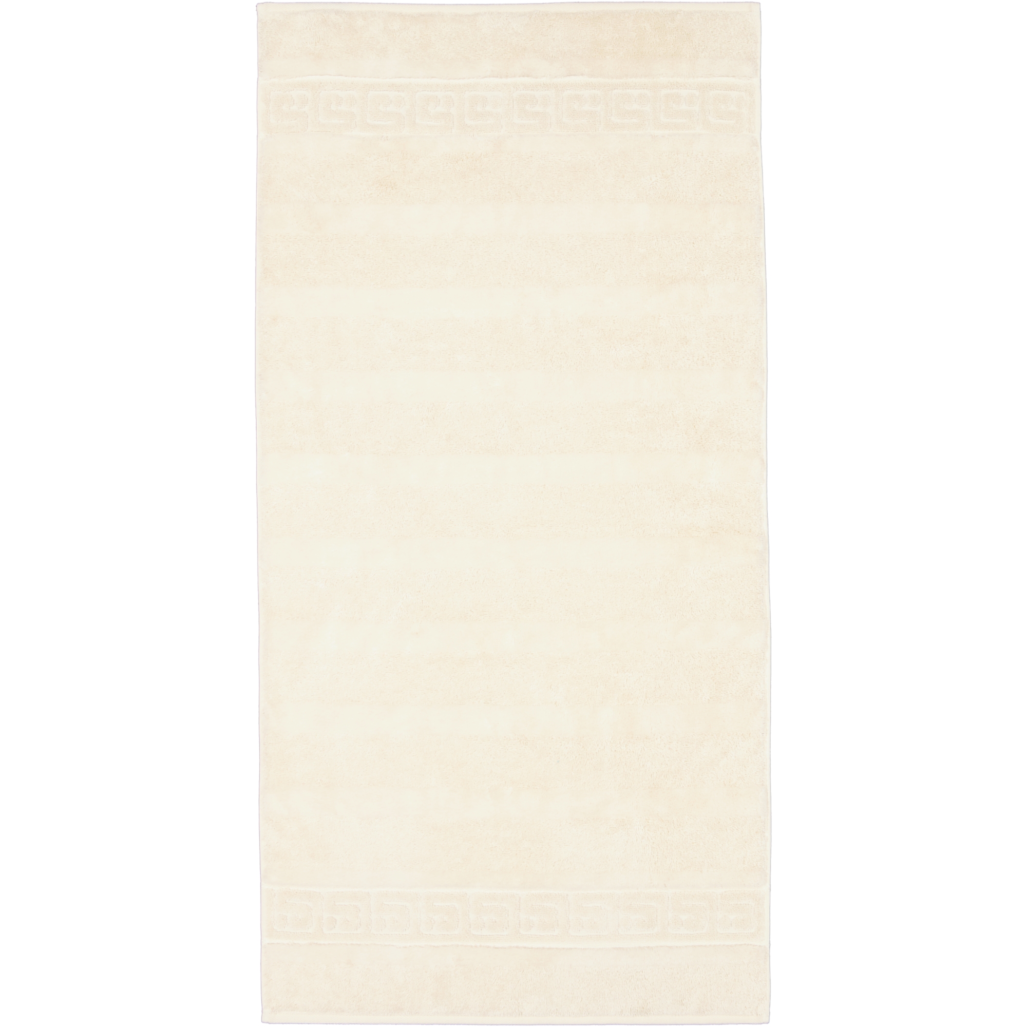 Cawö - Noblesse Uni 1001 - Farbe: 351 - natur - Seiflappen 30x30 cm