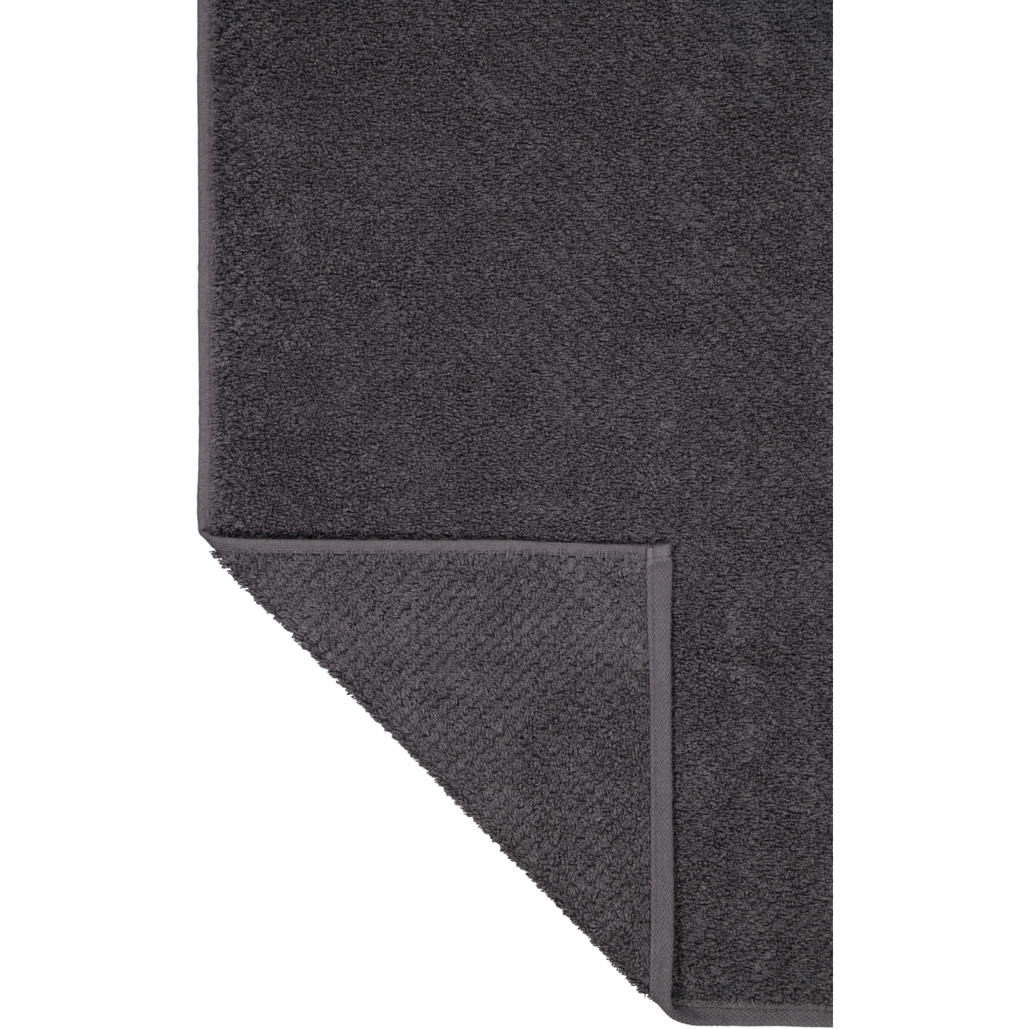 Cawö Saunatücher Pure 6501 basalt - 740 - 80x200 cm