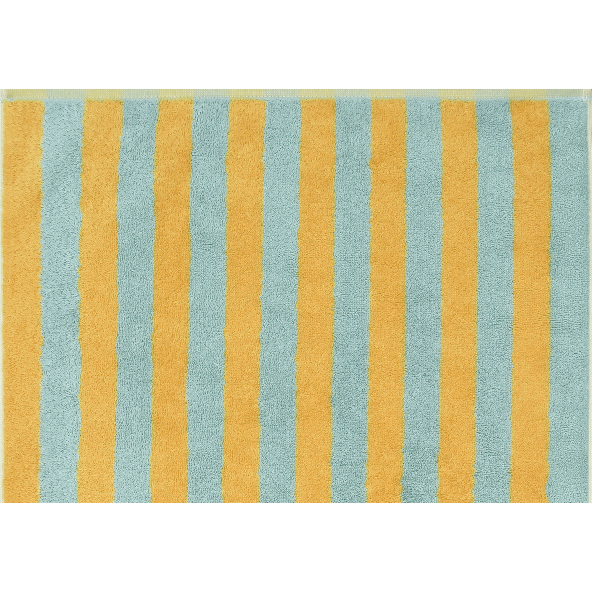 Cawö Handtücher Bold Streifen 6277 mint/gelb - 45 - Handtuch 50x100 cm