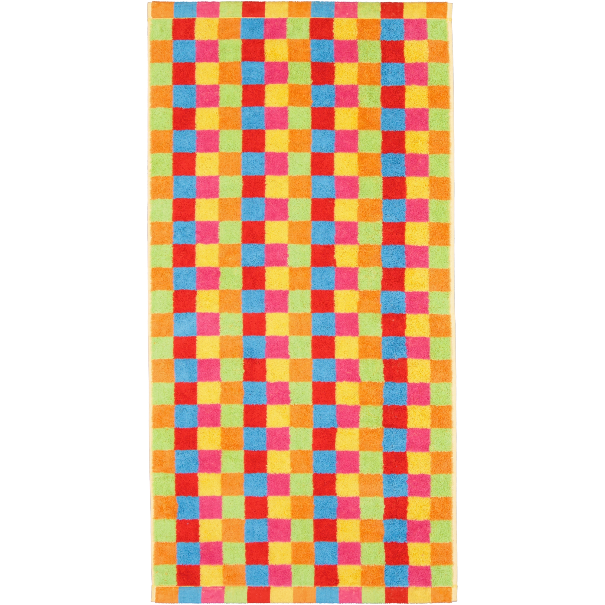 Cawö - Life Style Karo 7017 - Farbe: multicolor - 25 - Handtuch 50x100 cm