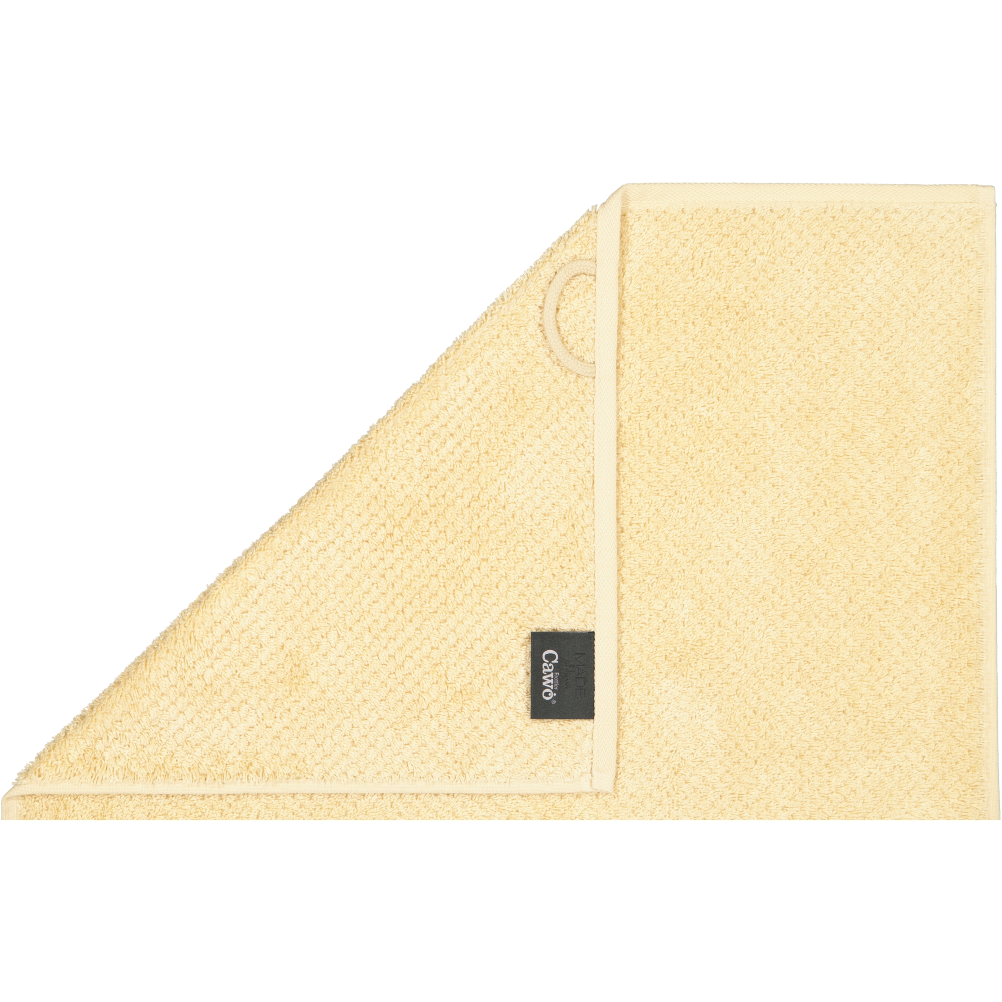 Cawö Handtücher Pure 6500 - Farbe: amber - 514 - Seiflappen 30x30 cm