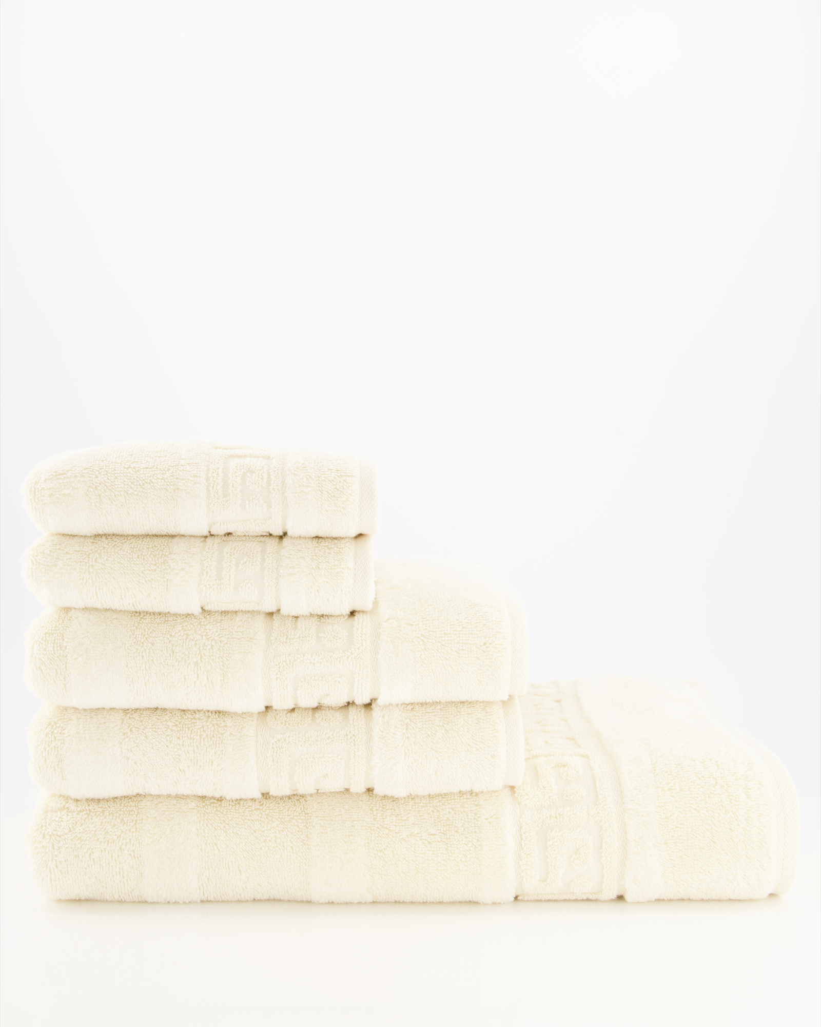 Cawö - Noblesse Uni 1001 - Farbe: 351 - natur - Seiflappen 30x30 cm