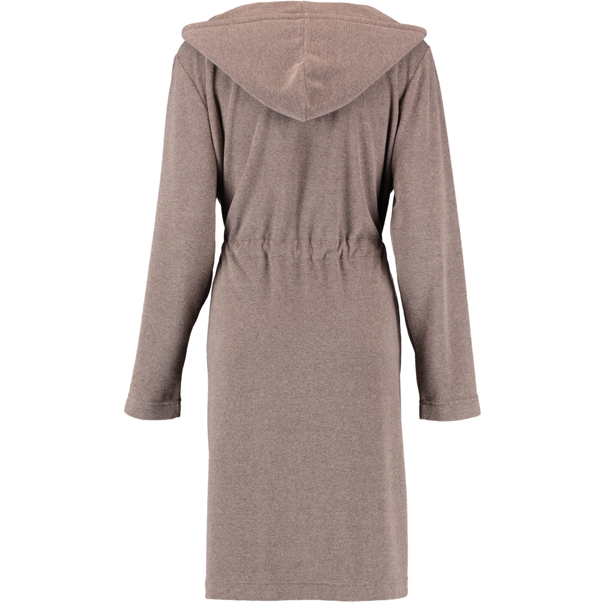 Cawö Home Active Damen Kurzmantel Kapuze TG RV 821 - Farbe: mocca-rosé - 32 - XS
