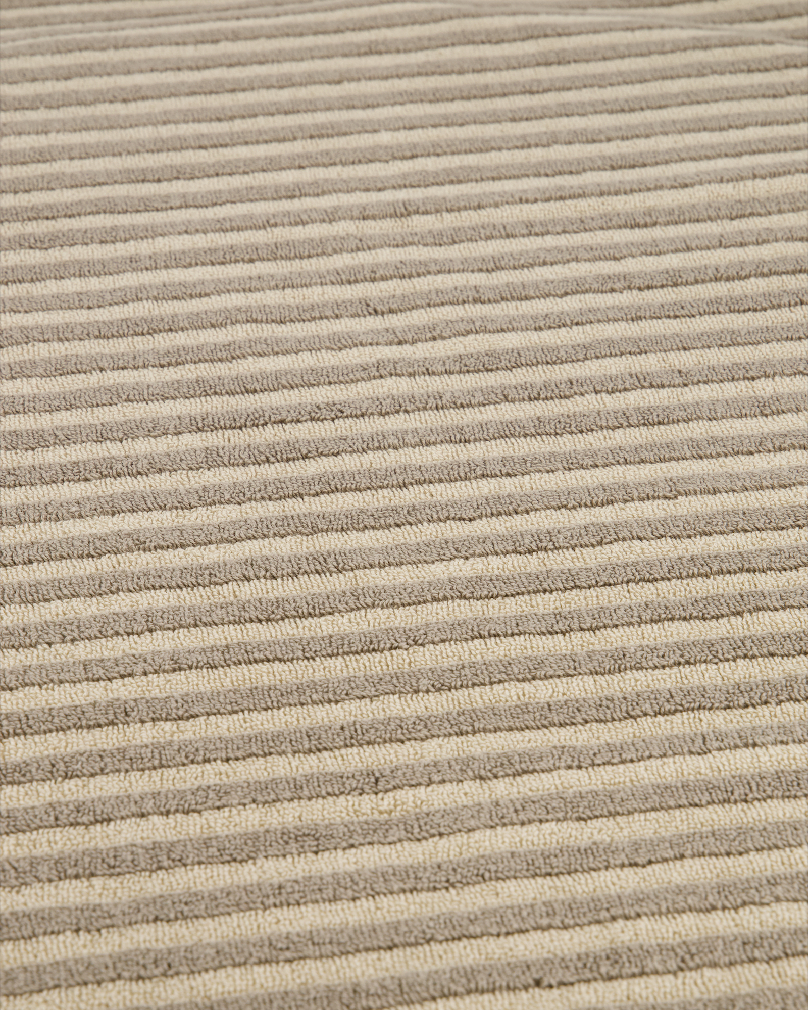 Cawö Badematten Two-Tone Stripes 480 graphit - 70 - 50x80 cm