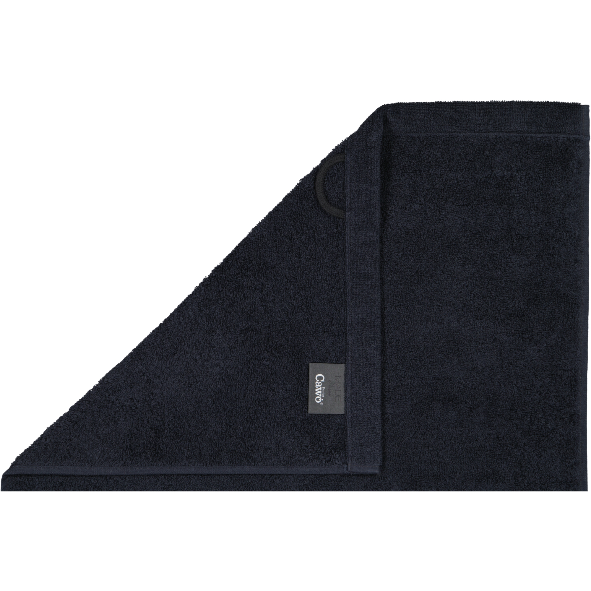 Cawö Handtücher Lifestyle Uni 7007 schwarz - 906 - Gästetuch 30x50 cm
