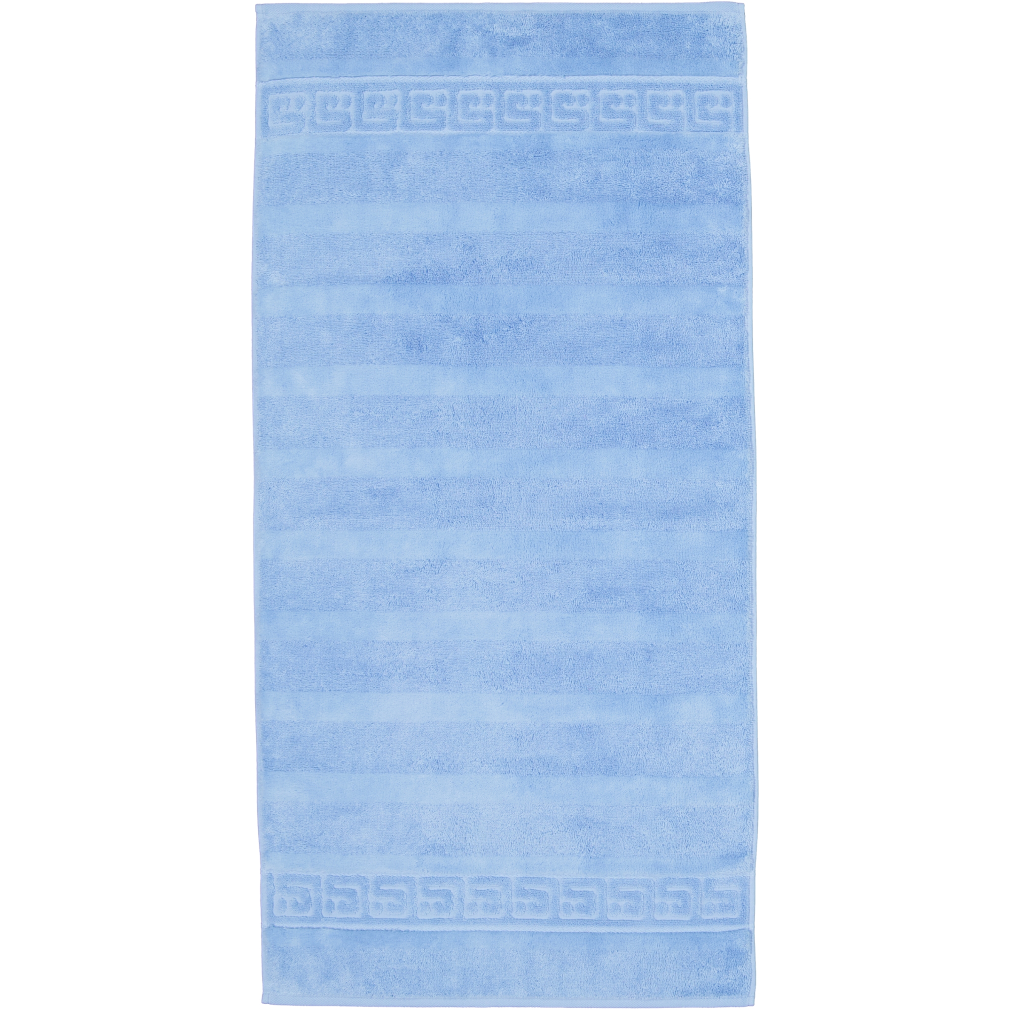 Cawö - Noblesse Uni 1001 - Farbe: 188 - mittelblau - Seiflappen 30x30 cm