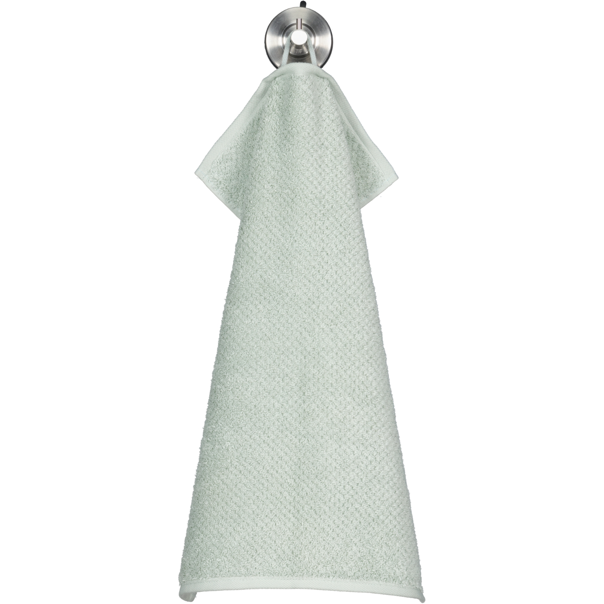Cawö Handtücher Pure 6500 - Farbe: eukalyptus - 450 - Gästetuch 30x50 cm