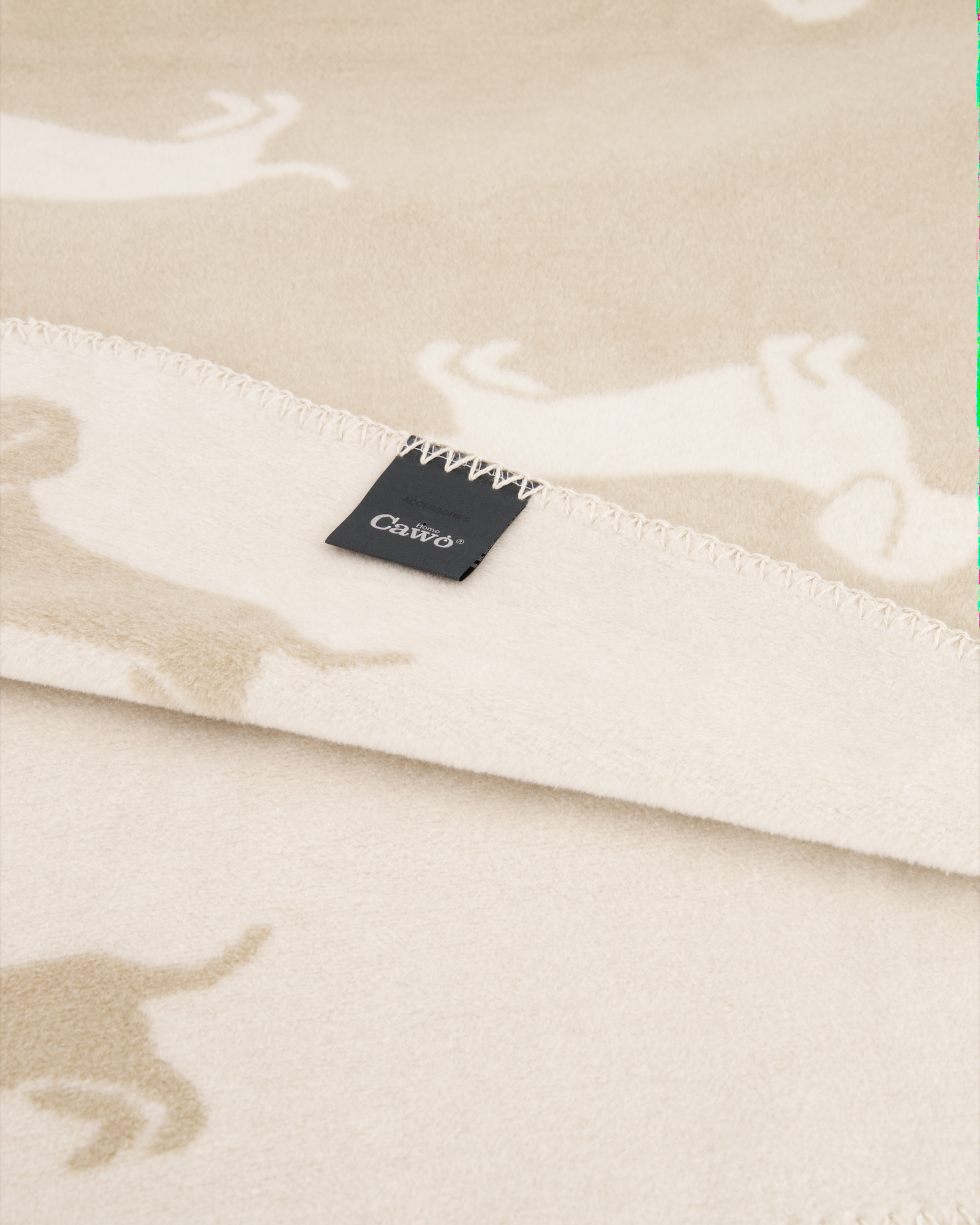 Cawö Wohndecken WE LOVE DOGS 62460 natur/beige - 33 - 150x200 cm