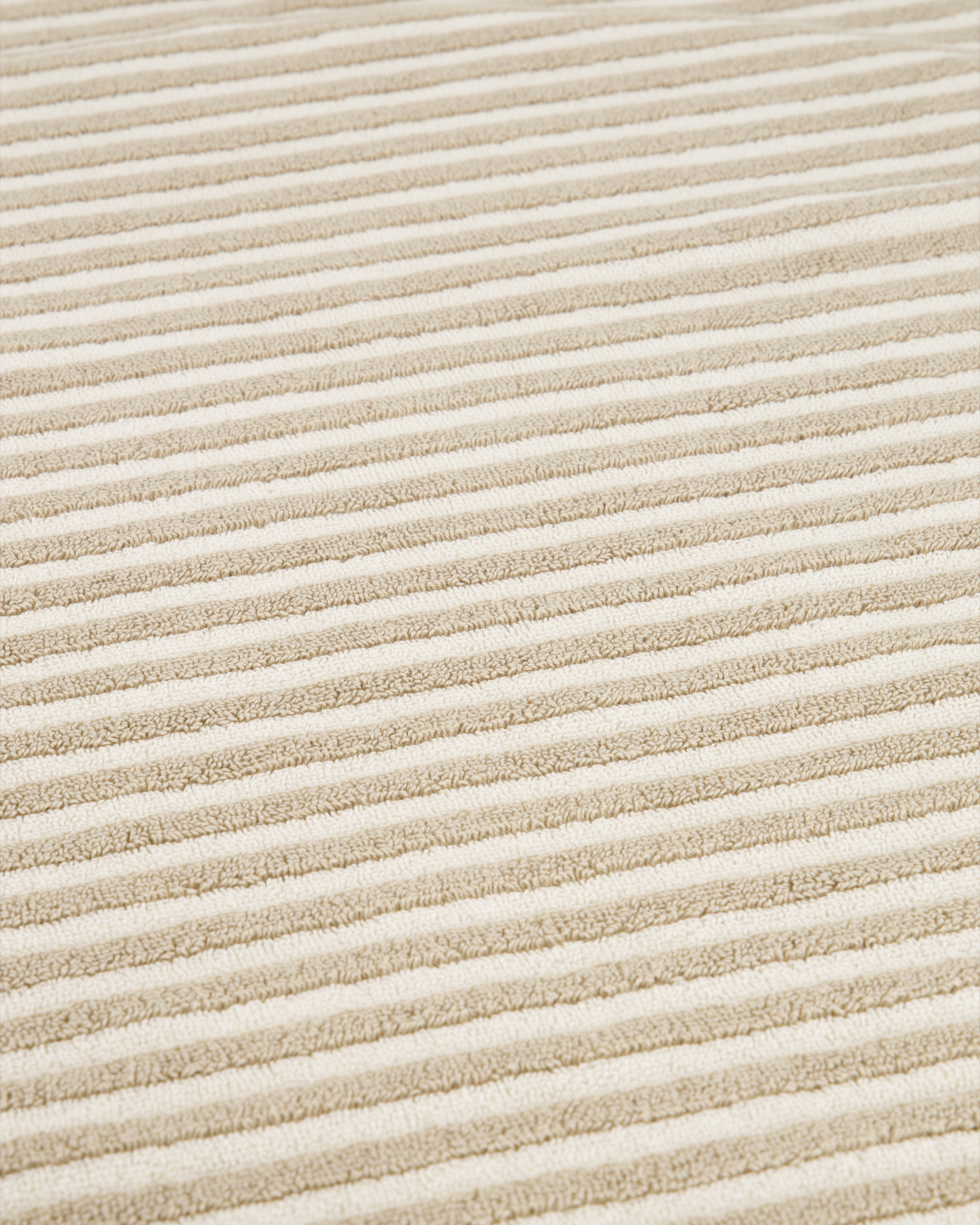 Cawö Badematten Two-Tone Stripes 480 sand - 33 - 50x80 cm