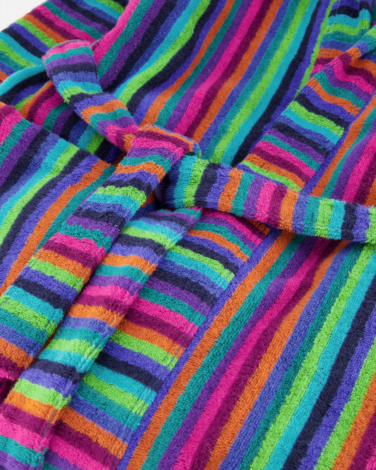 Cawö - Damen Kurzmantel Walkfrottier - Kapuze 7049 - Farbe: 84 - multicolor - S
