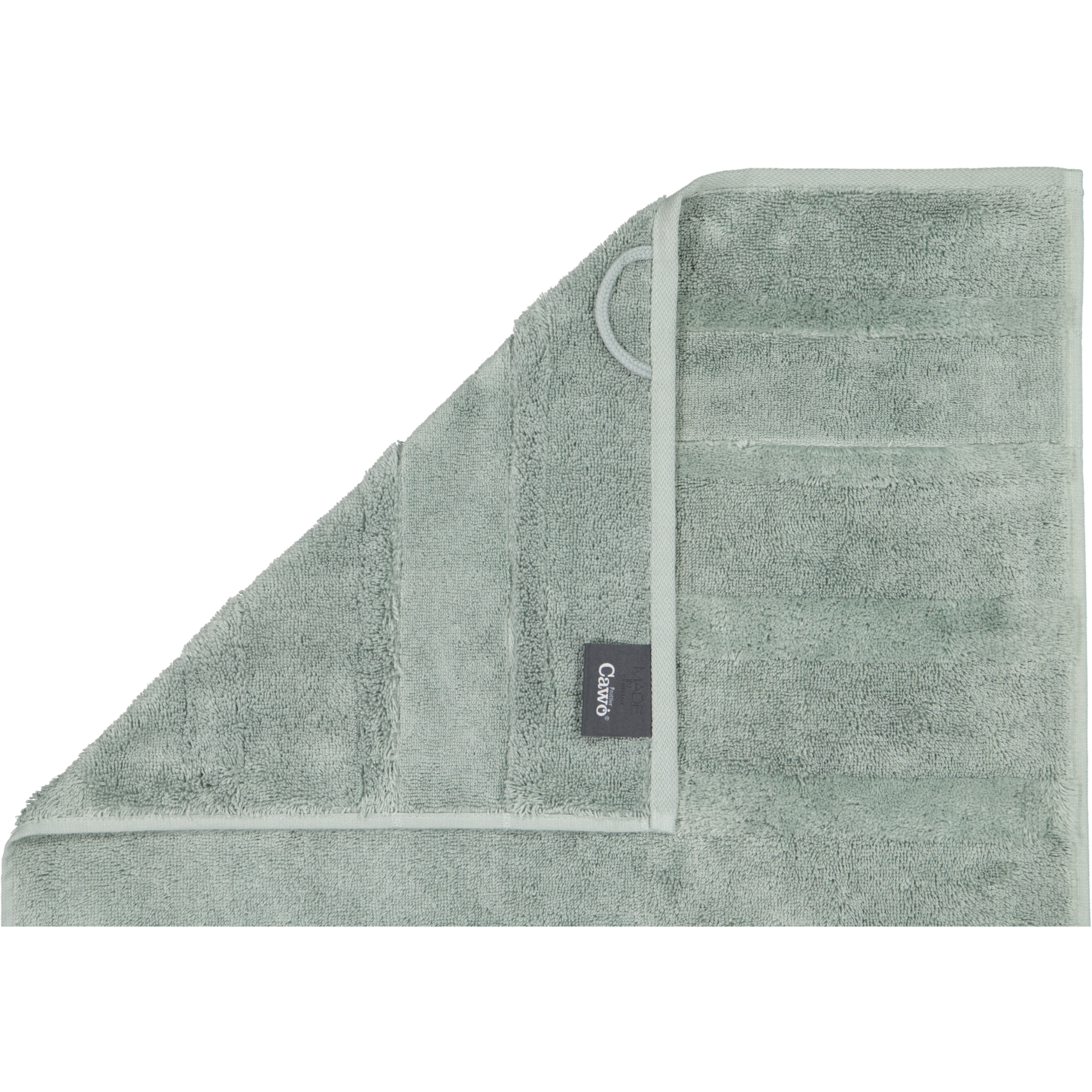Cawö Handtücher Noblesse2 Uni 1002 nordic green - 470 - Duschtuch 80x160 cm