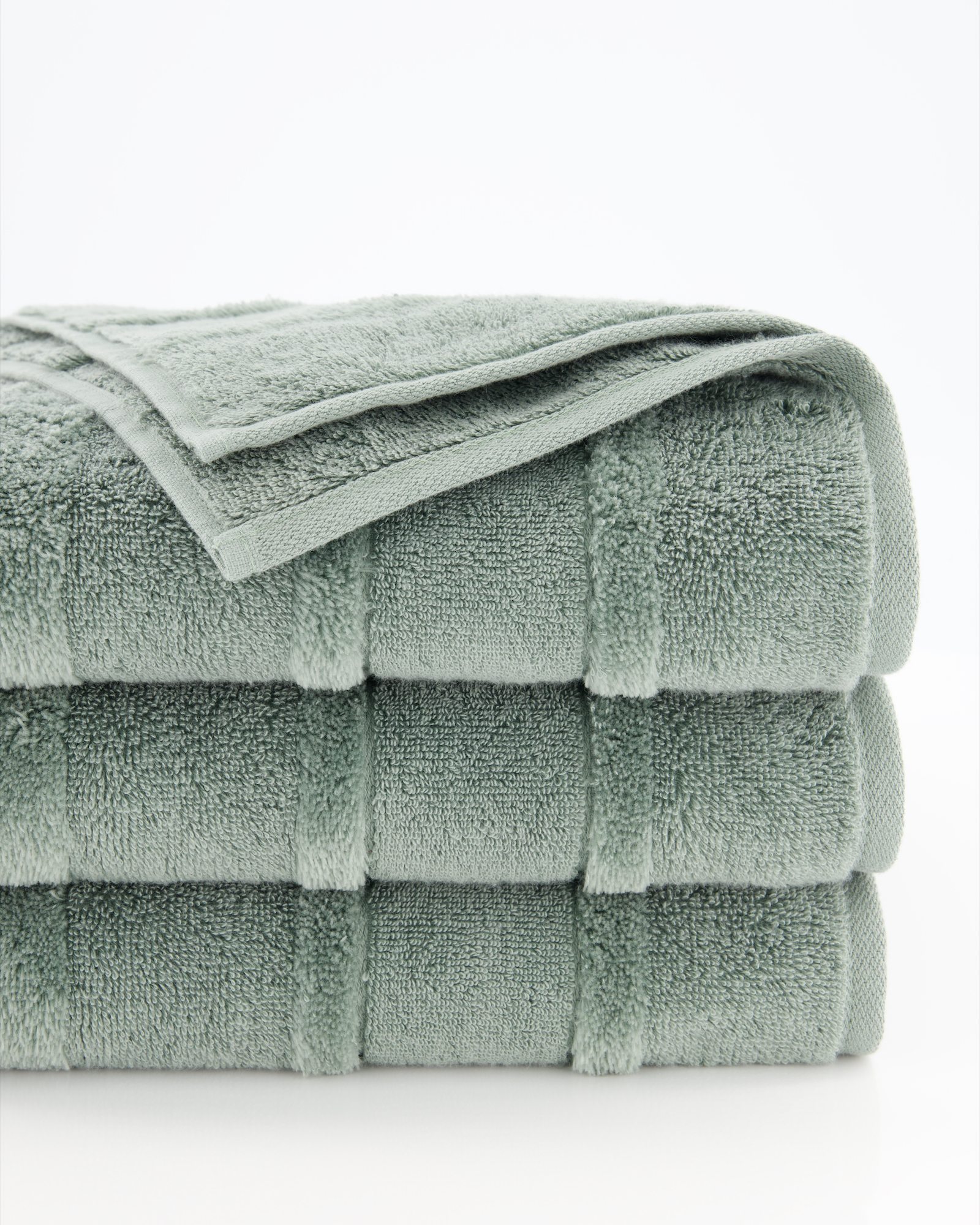 Cawö Handtücher Noblesse2 Uni 1002 nordic green - 470 - Duschtuch 80x160 cm