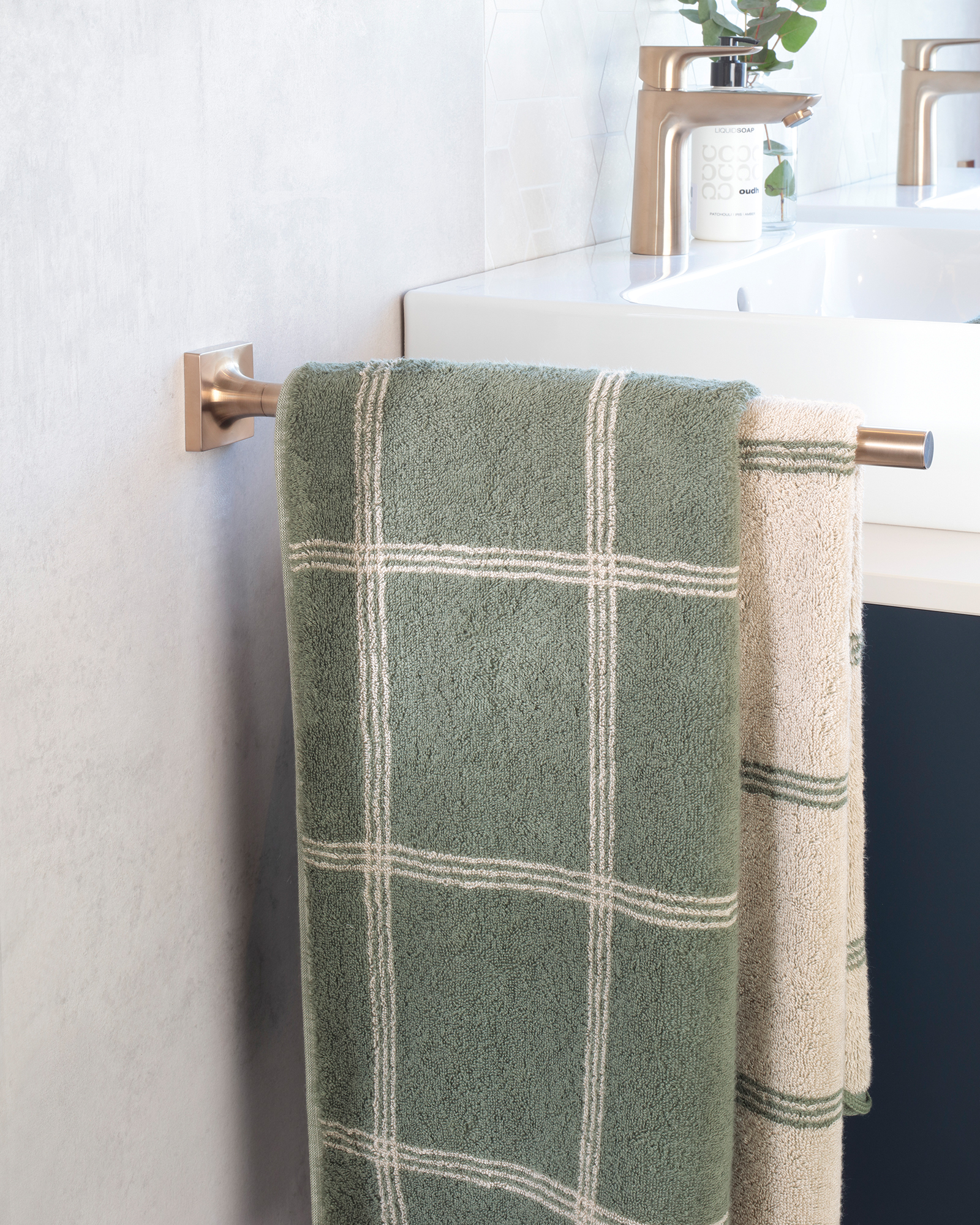 Cawö Handtücher Luxury Home Two-Tone 590 field - 34 - Seiflappen 30x30 cm