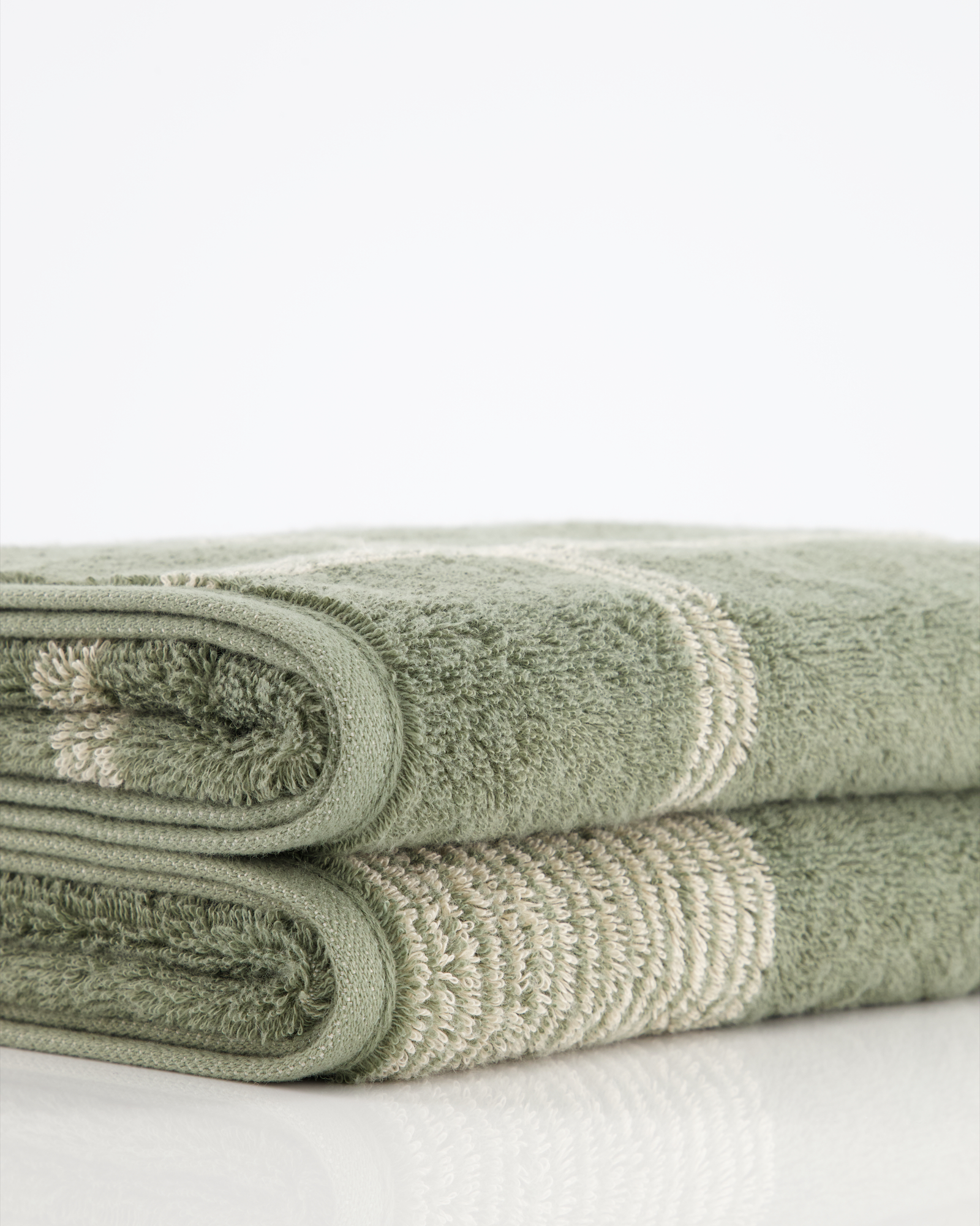 Cawö Handtücher Luxury Home Two-Tone 590 field - 34 - Seiflappen 30x30 cm