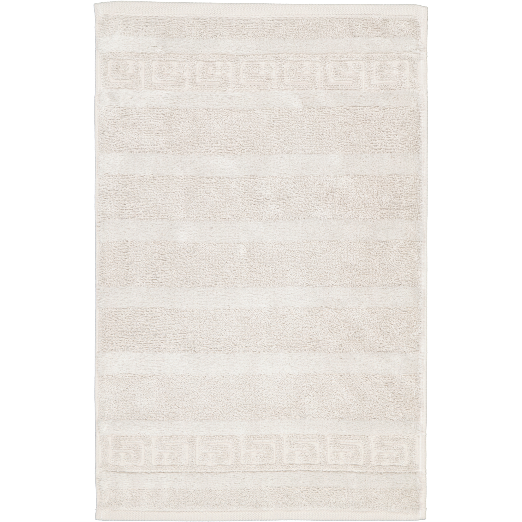 Cawö - Noblesse Uni 1001 - Farbe: 775 - silber - Gästetuch 30x50 cm