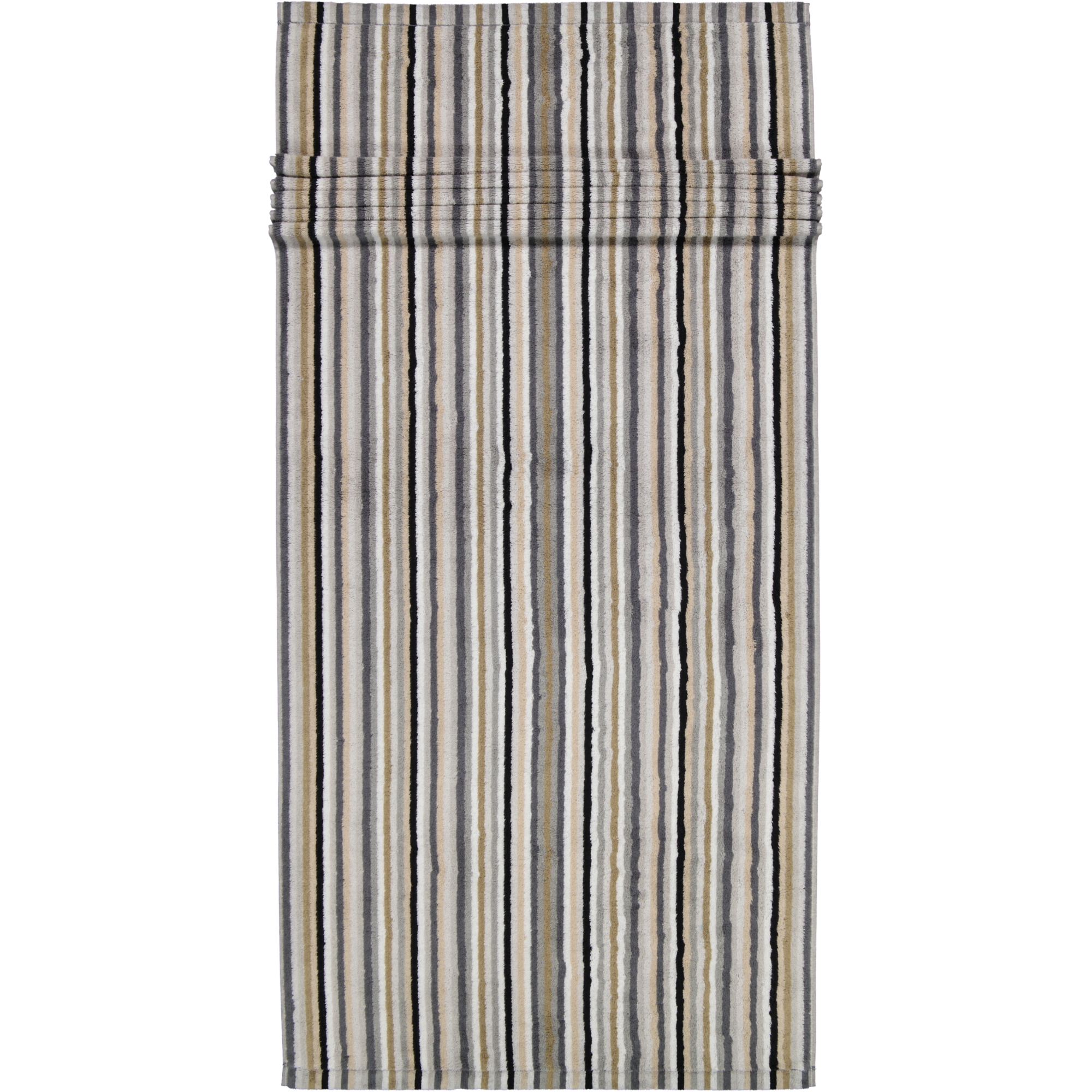 Cawö - Life Style Streifen 7048 - Farbe: 37 - kiesel - Saunatuch 70x180 cm