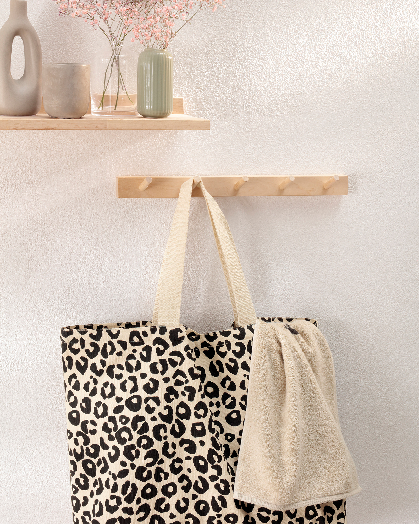 Cawö Home Beachbags LEO 55703 schwarz - 39 - 40x55 cm