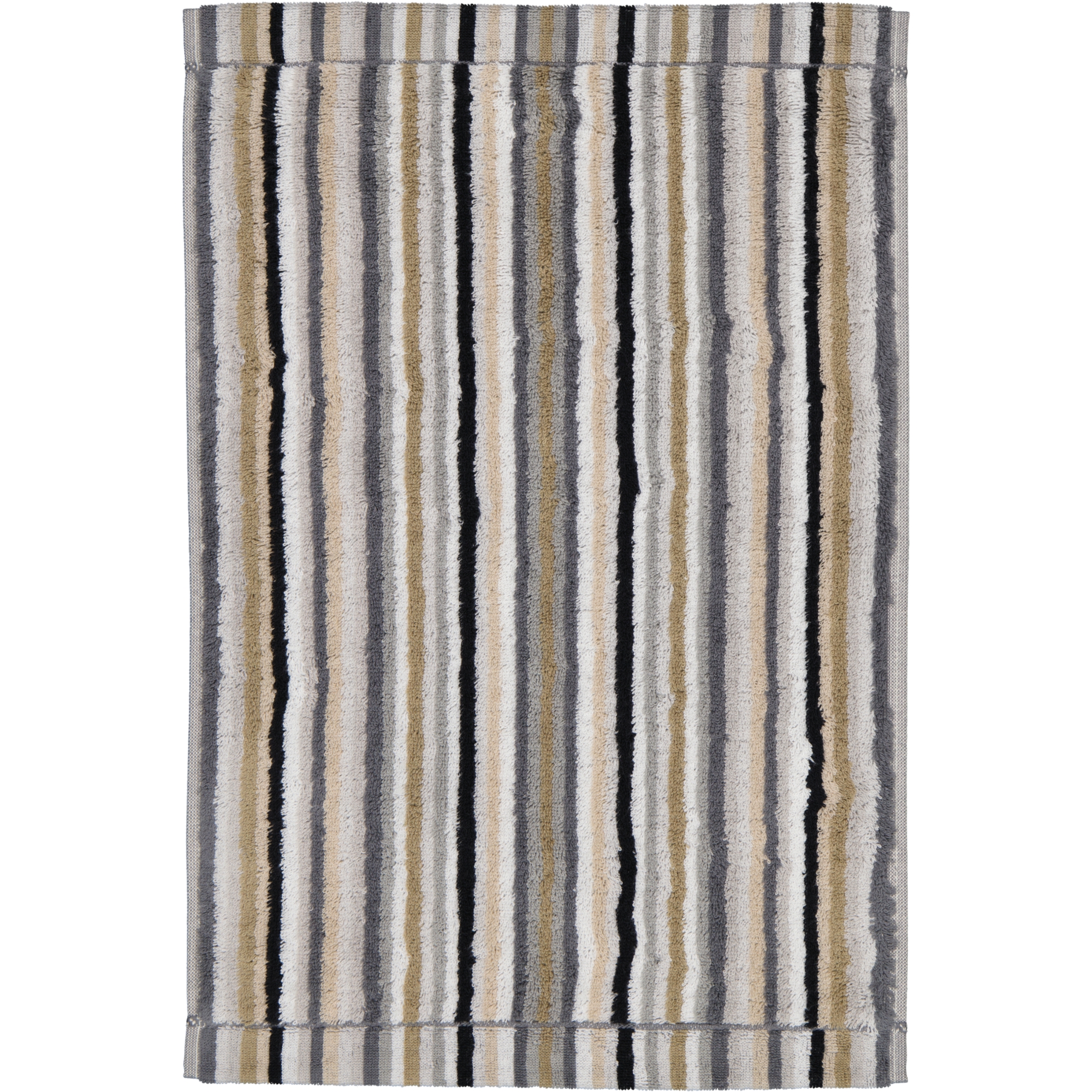 Cawö - Life Style Streifen 7048 - Farbe: 37 - kiesel - Gästetuch 30x50 cm