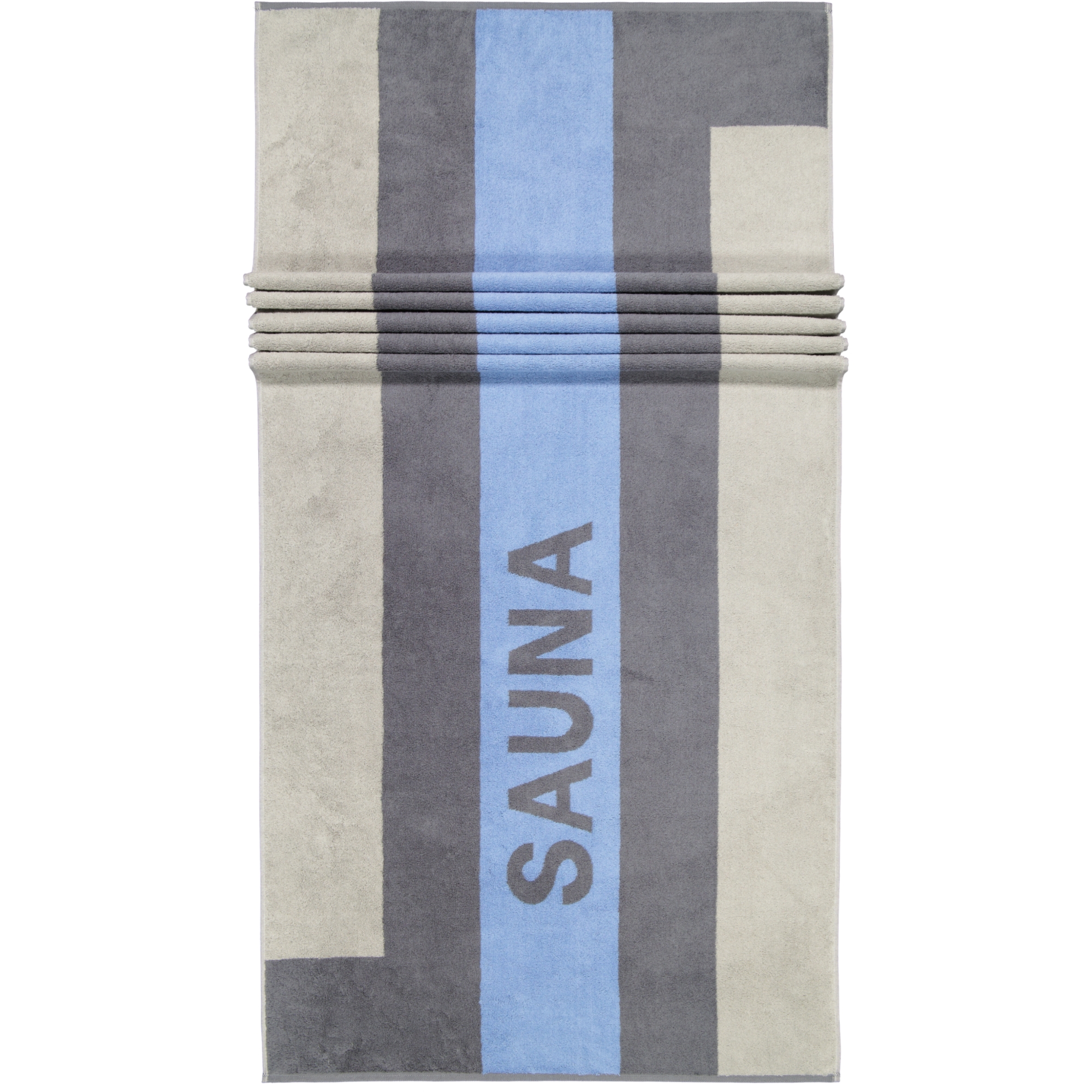 Cawö Saunatuch Sauna 232 - Größe: 80x200 - Farbe: sky - 17