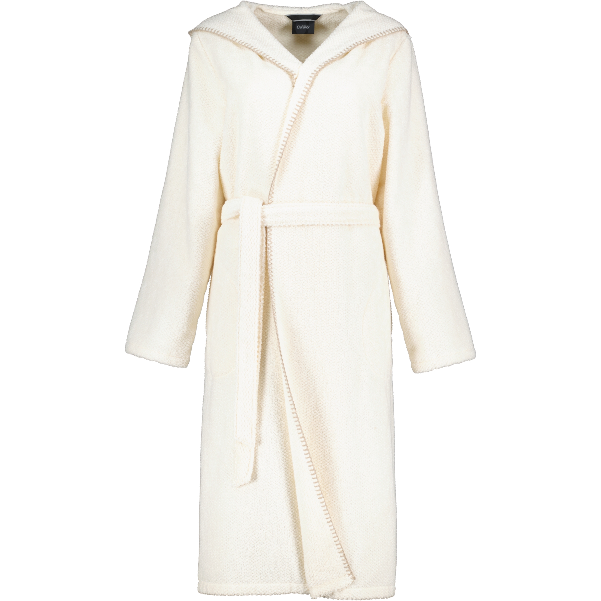 Cawö Bademäntel Damen Kapuze Kapuze 6219 natur - 356 - L