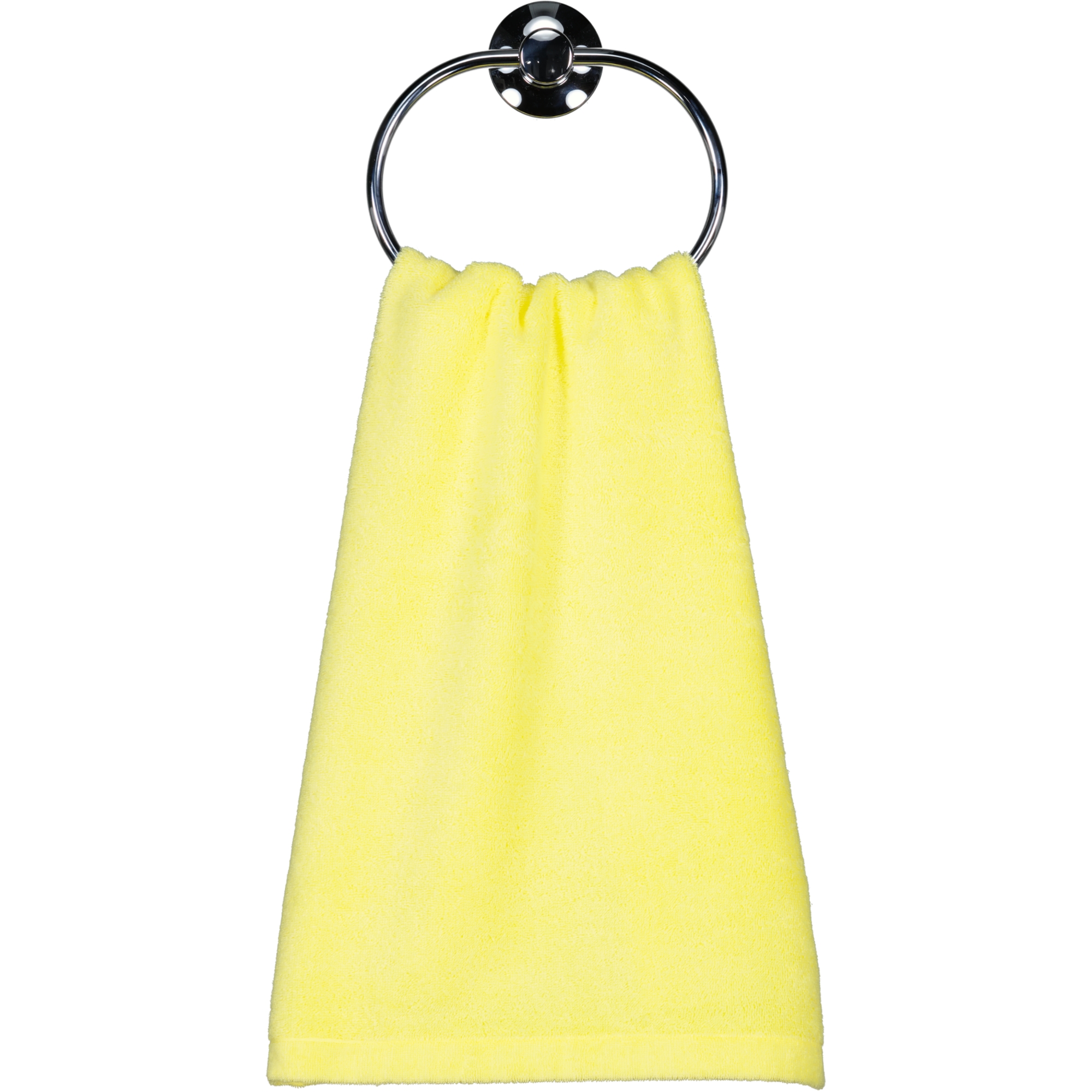 Cawö Handtücher Life Style Uni 7007 lemon - 501 - Handtuch 50x100 cm