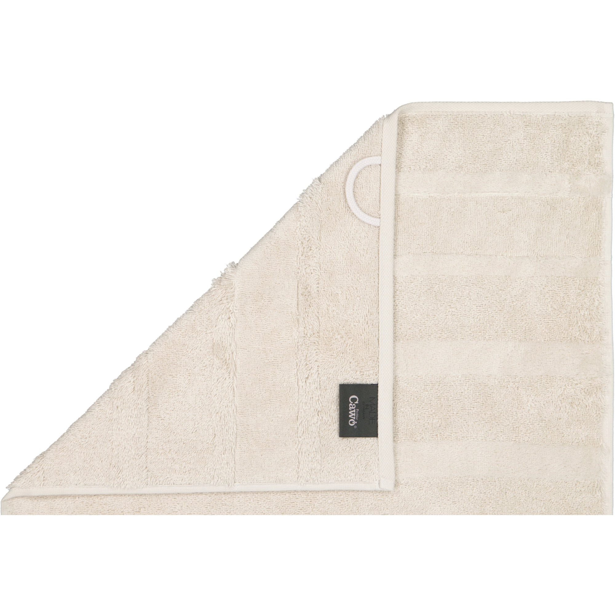 Cawö - Noblesse2 1002 - Farbe: travertin - 366 - Duschtuch 80x160 cm