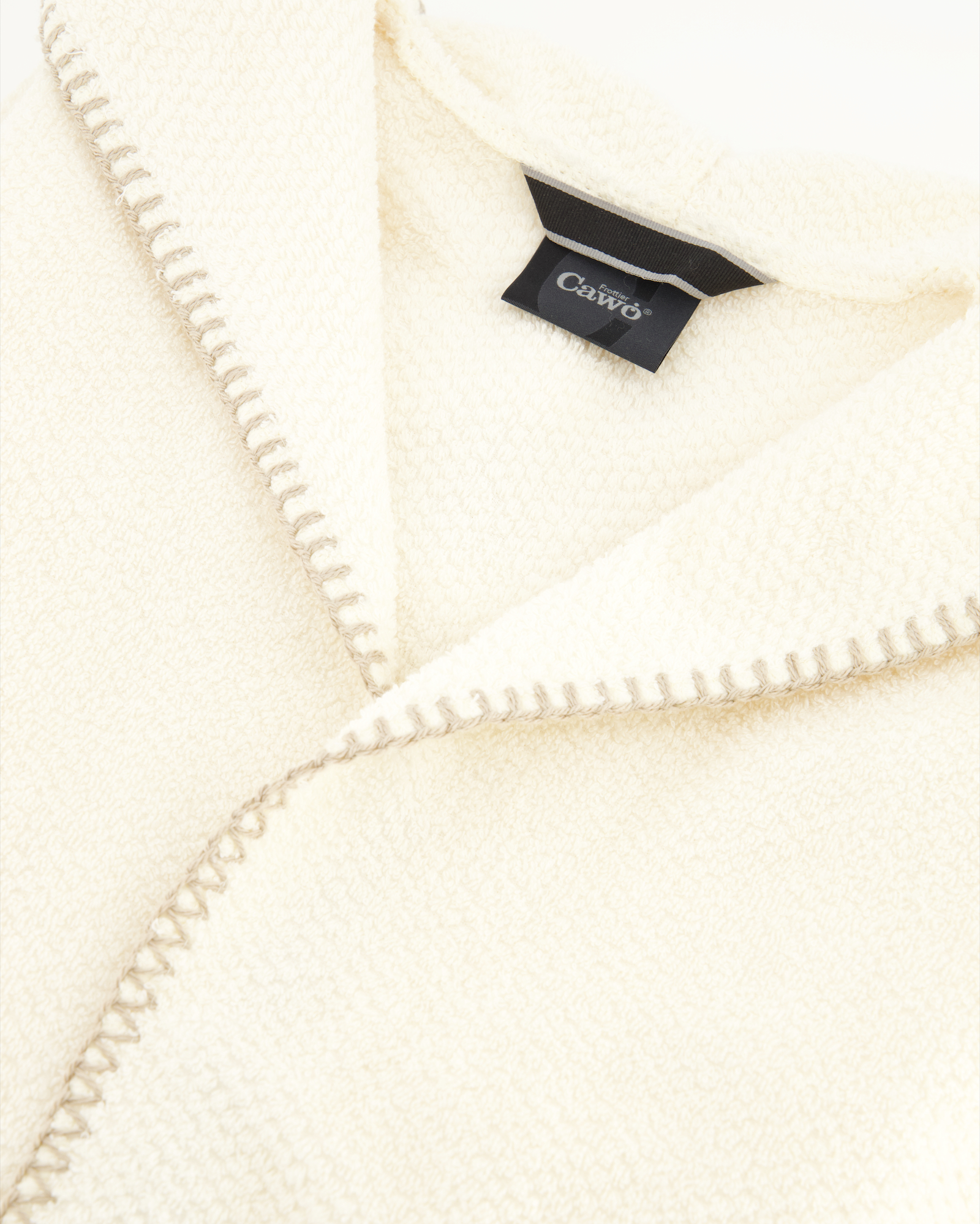 Cawö Bademäntel Damen Kapuze Kapuze 6219 natur - 356 - L