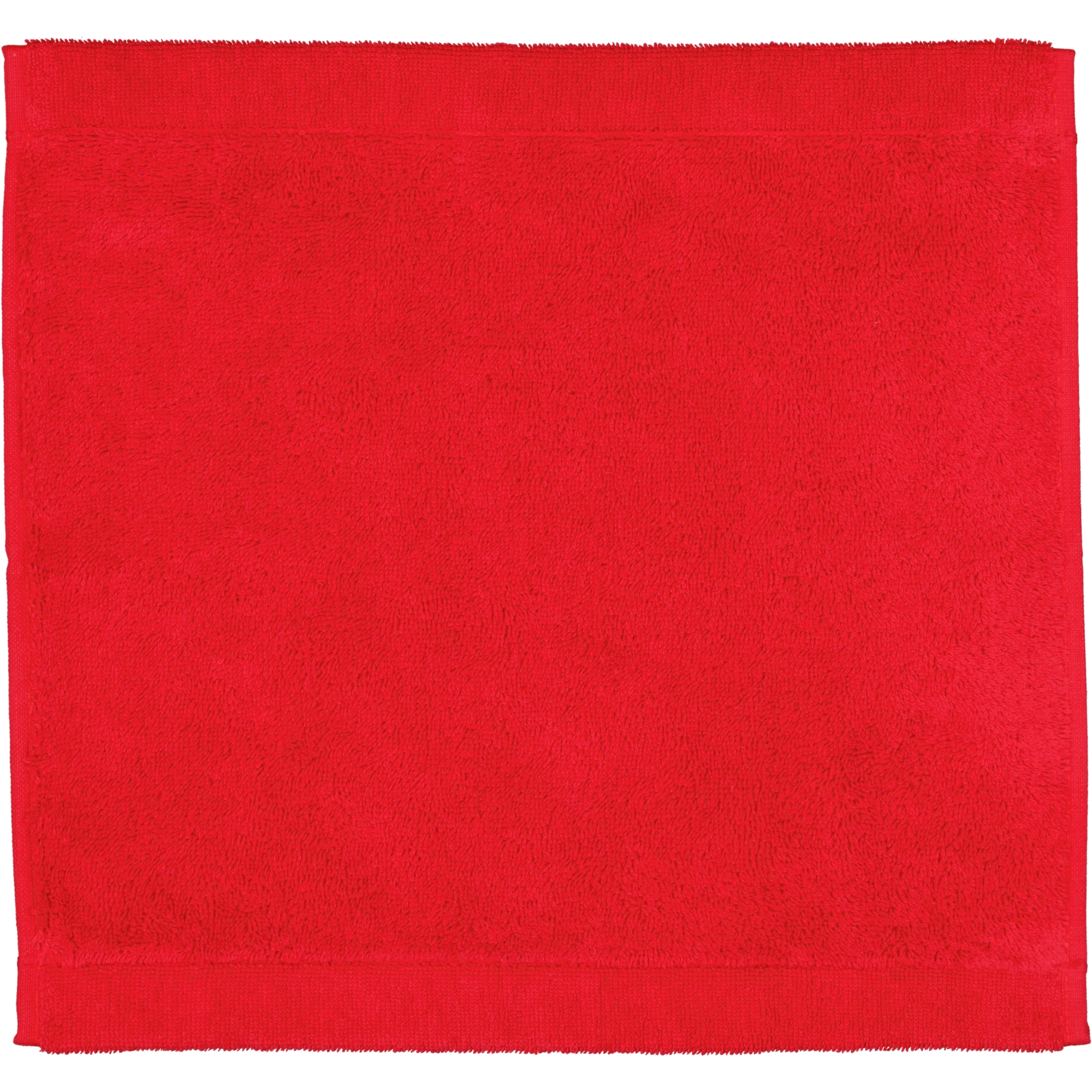 Cawö Handtücher Life Style Uni 7007 rot - 203 - Seiflappen 30x30 cm