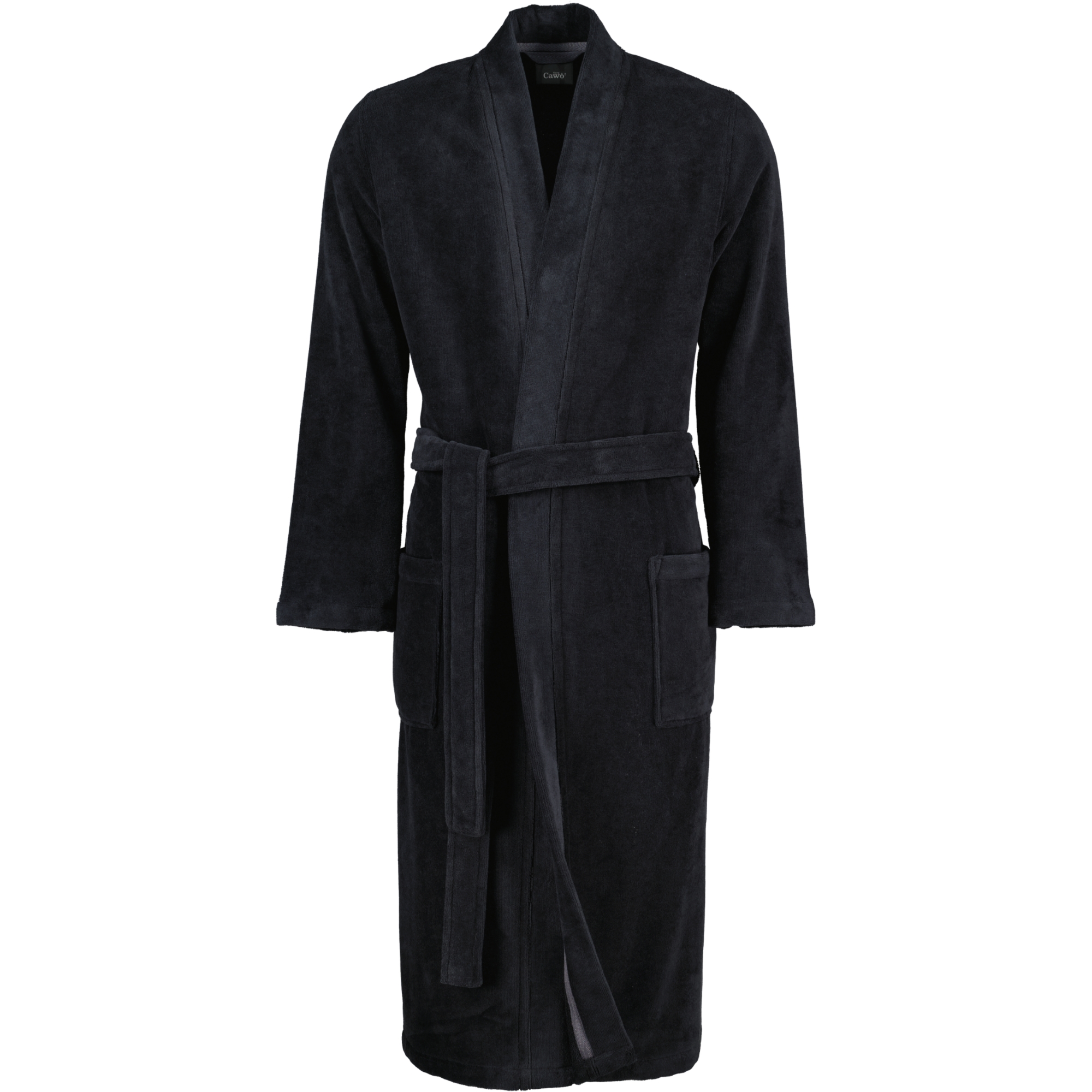 Cawö Home Bademäntel Herren Kimono Doubleface 823 lava - 97