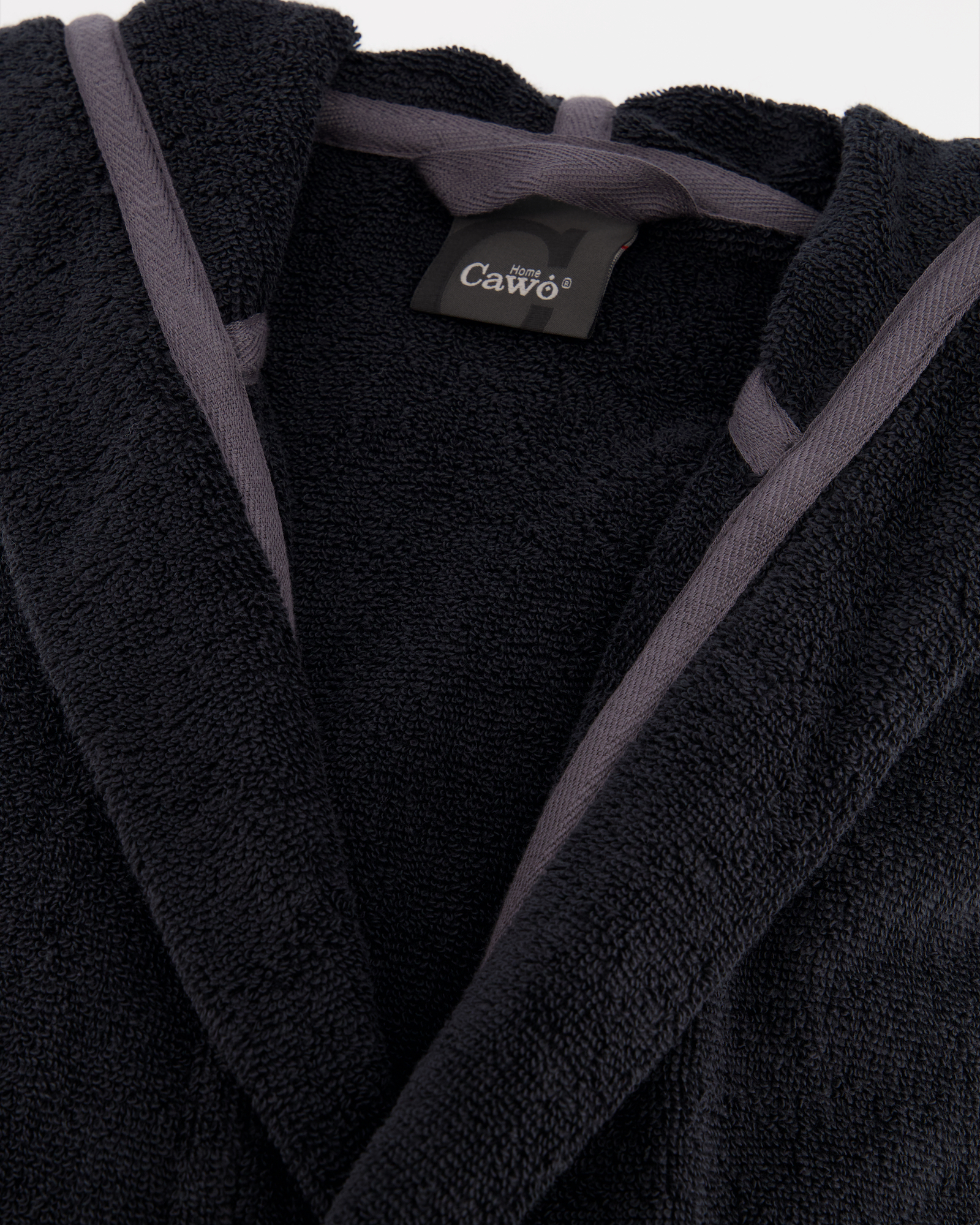 Cawö Home Bademäntel Herren Kapuze Classic 842 lava - 97