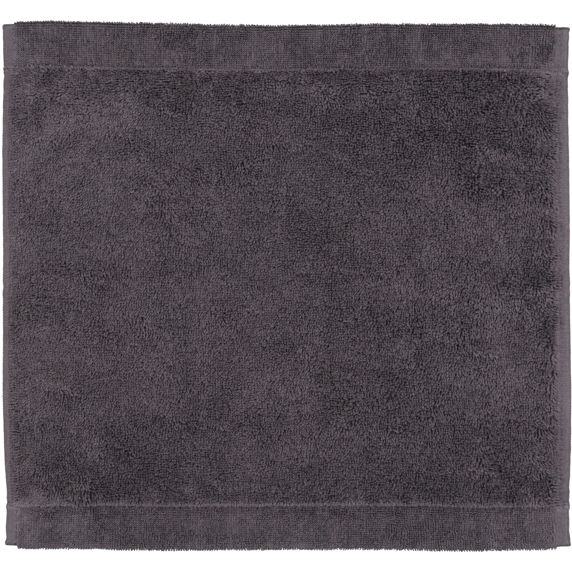 Cawö Handtücher Life Style Uni 7007 basalt - 740 - Seiflappen 30x30 cm