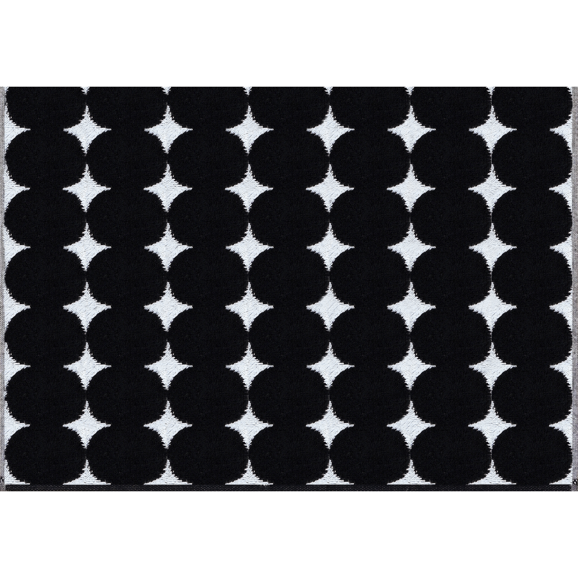 Cawö Handtücher Black&White Bubbles 6279 schwarz/weiß - 96