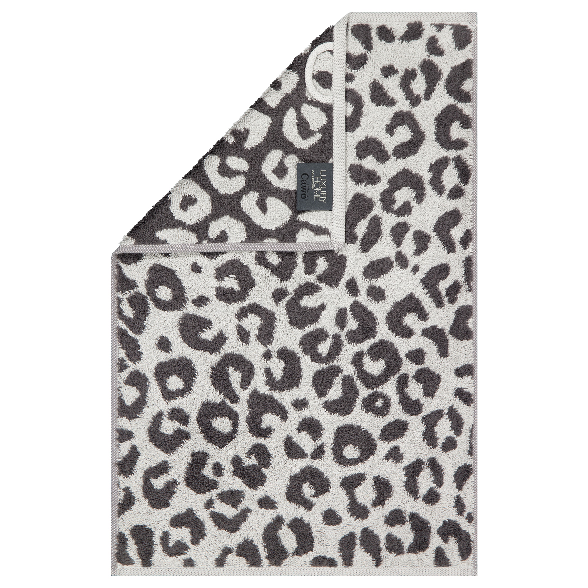 Cawö Handtücher Leo 540 basalt - 73 - Gästetuch 30x50 cm