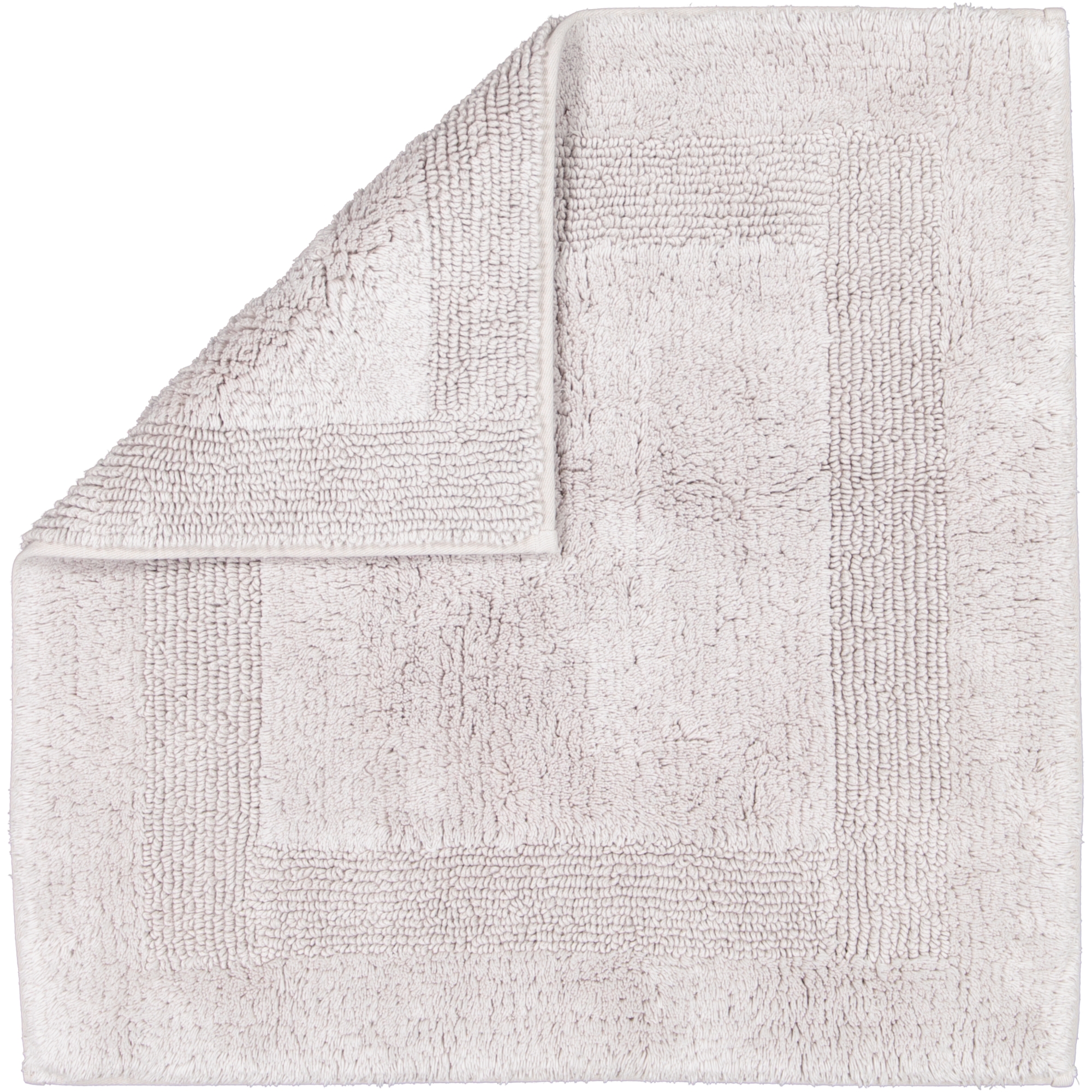 Cawö Home - Badteppich 1000 - Farbe: silber - 775 - 60x60 cm