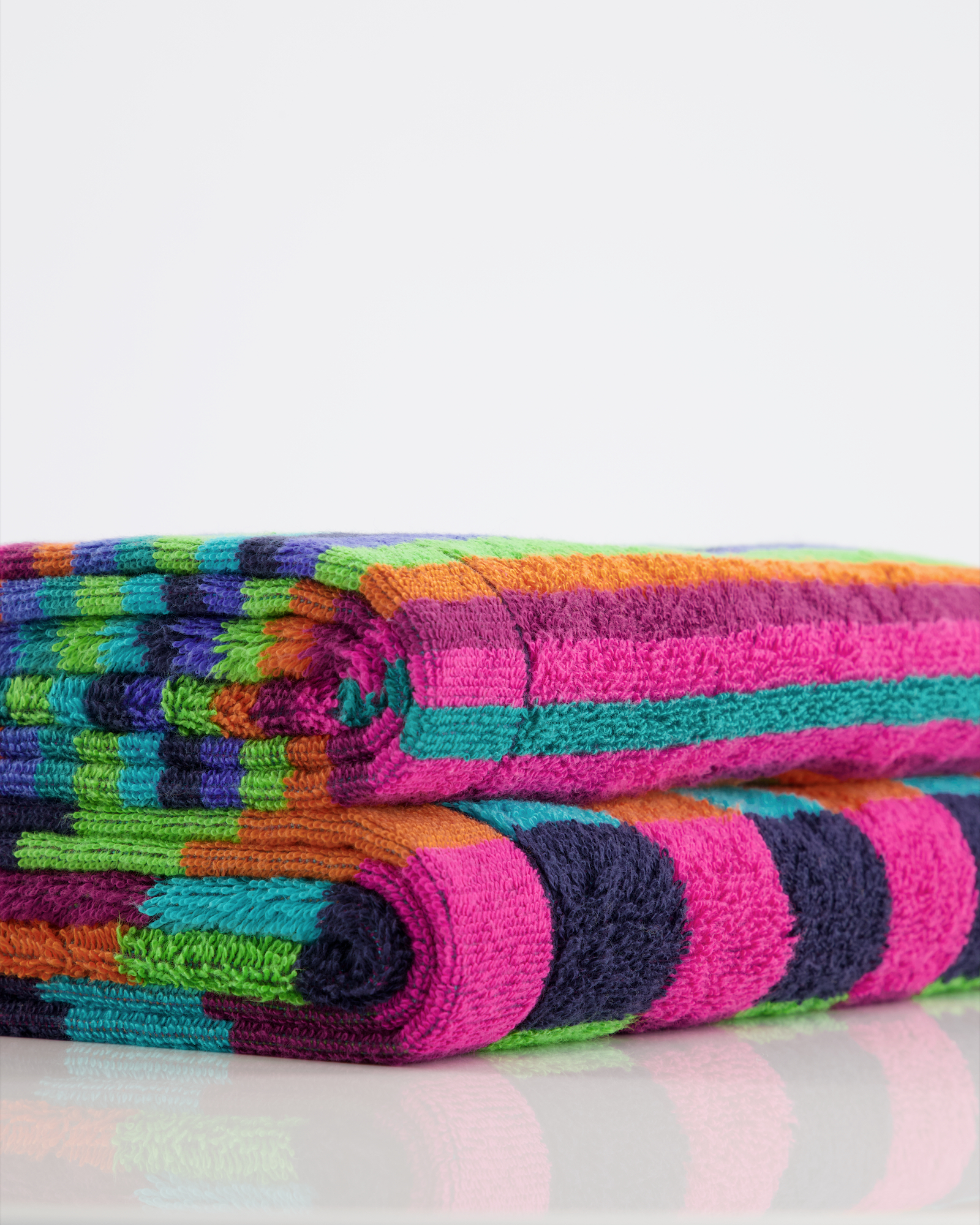 Cawö - Life Style Streifen 7048 - Farbe: 84 - multicolor - Saunatuch 70x180 cm