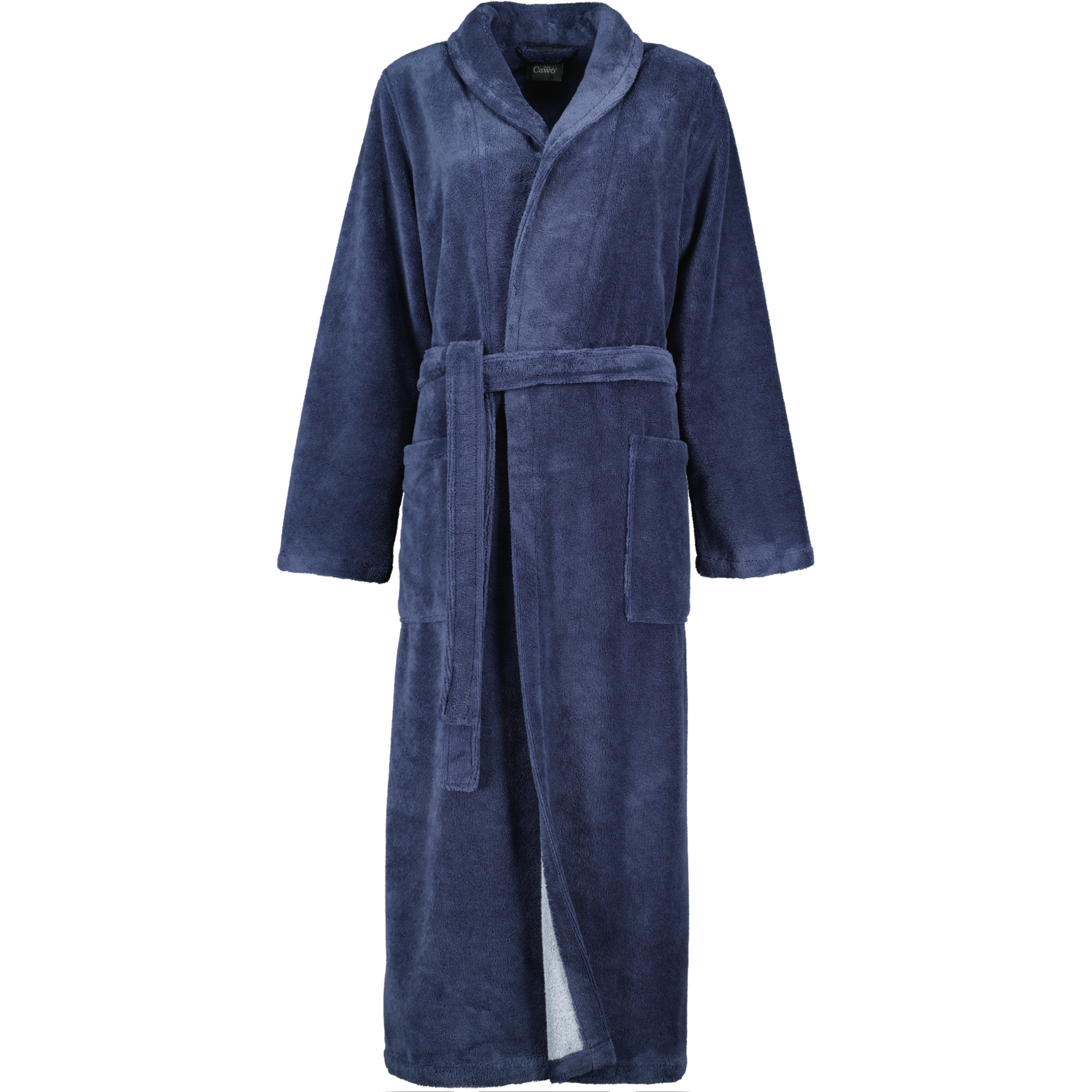 Cawö Home Bademäntel Damen Schalkragen 806 sea - 10 - M