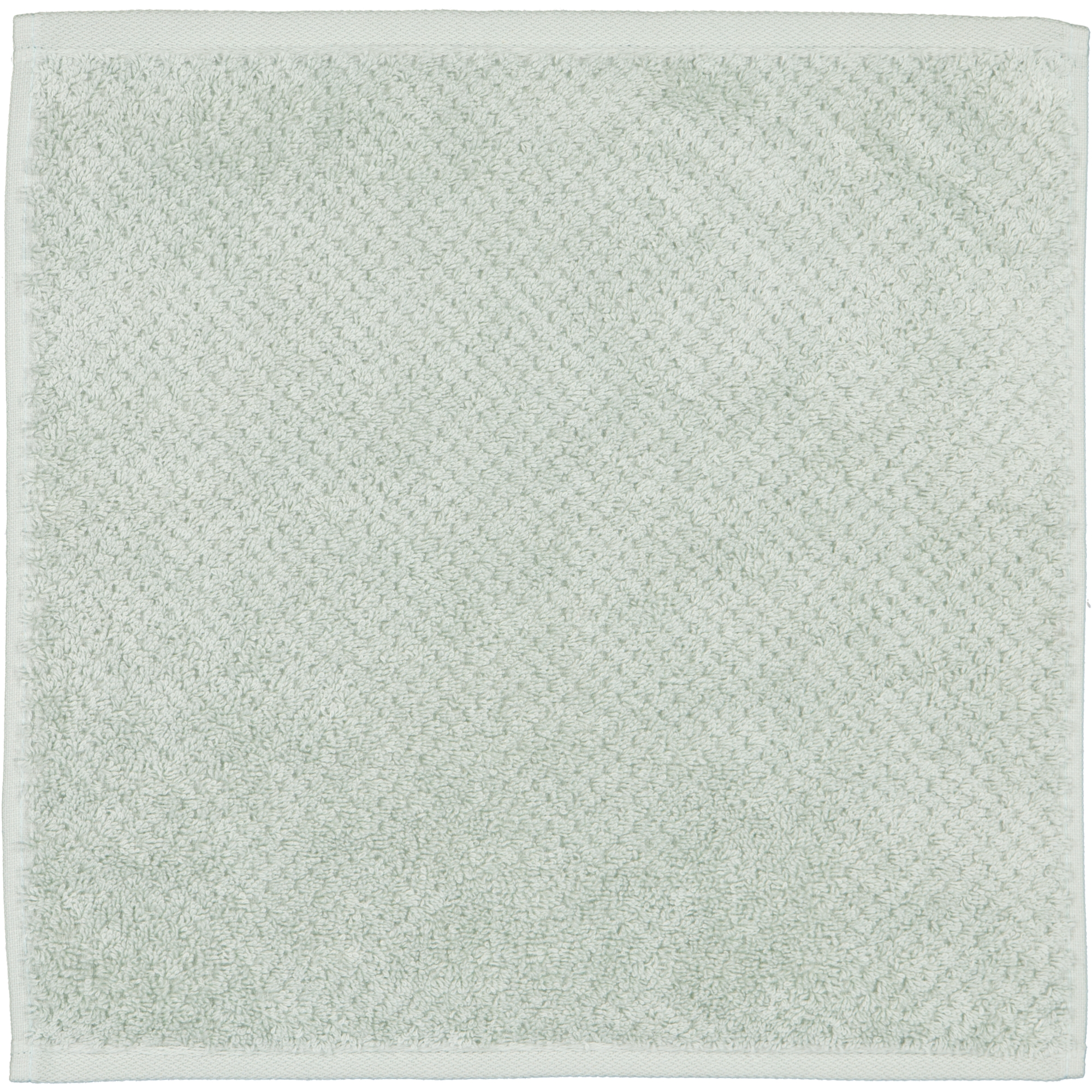 Cawö Handtücher Pure 6500 - Farbe: eukalyptus - 450 - Seiflappen 30x30 cm