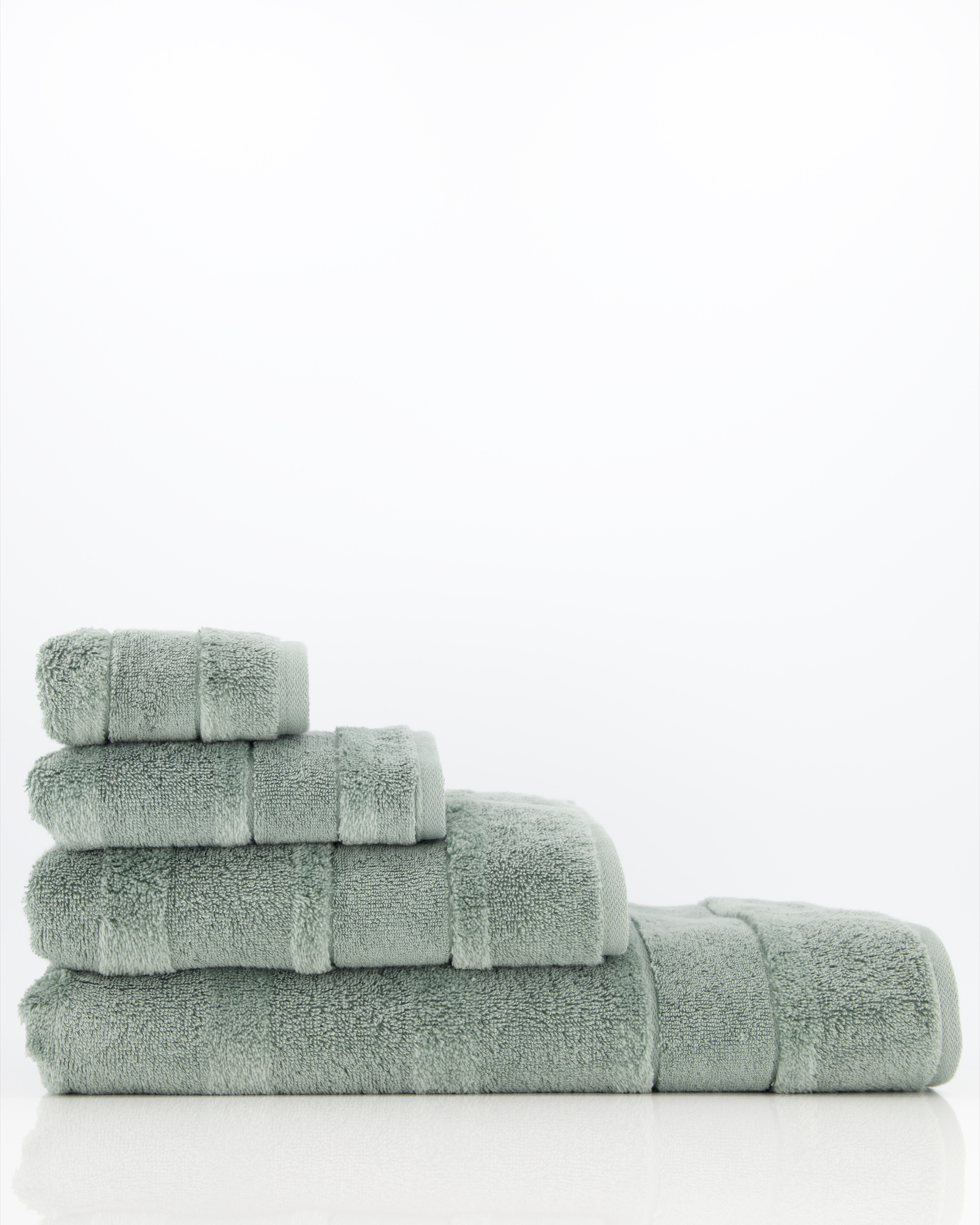 Cawö Handtücher Noblesse2 Uni 1002 nordic green - 470 - Duschtuch 80x160 cm