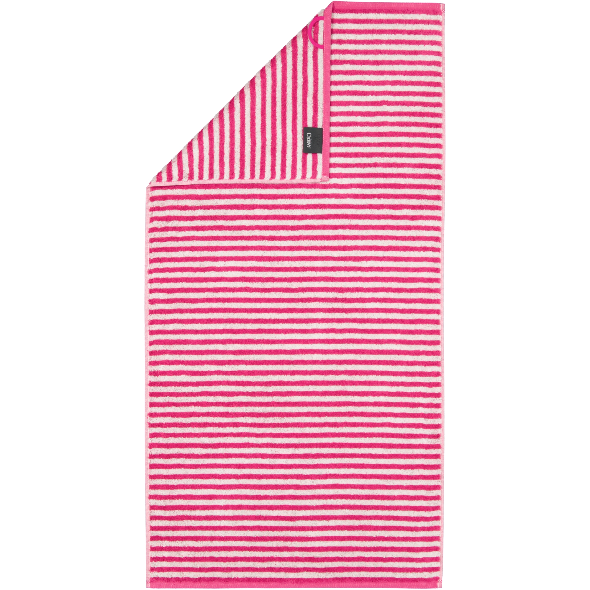 Cawö Handtücher Campus Ringel 955 pink - 22
