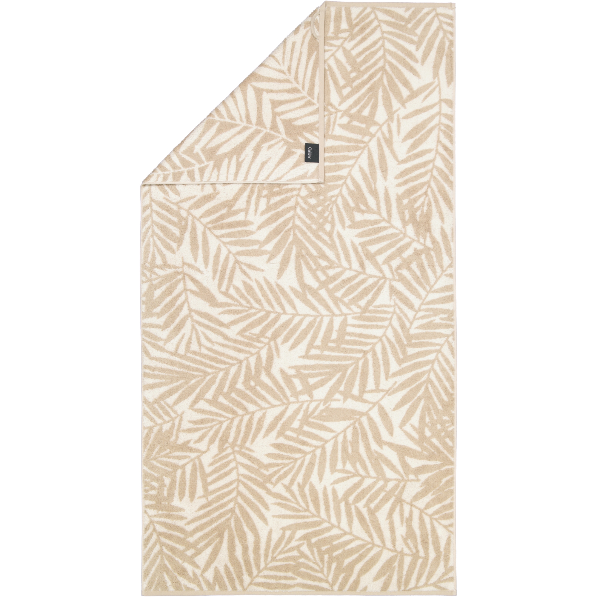 Cawö Handtücher Maison Blätter 6267 natur - 33 - Duschtuch 70x140 cm