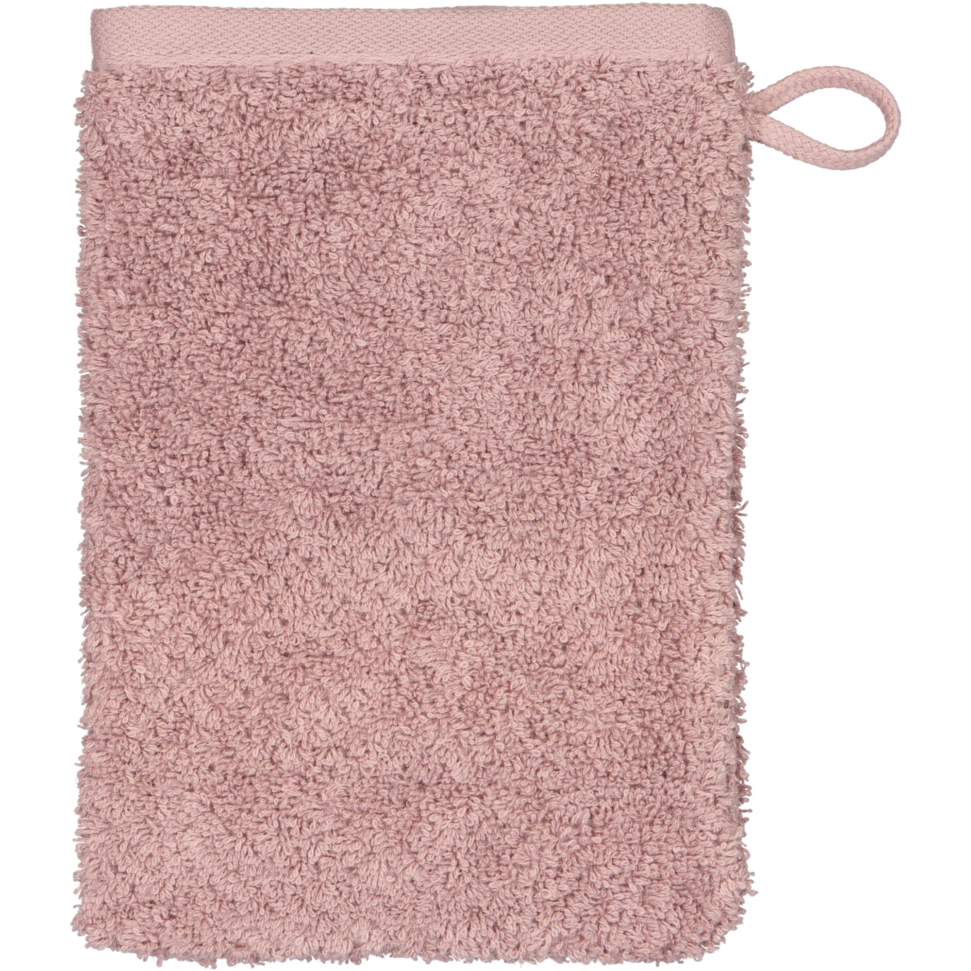 Cawö Handtücher Pure Uni 6500 vintage rose - 231 - Waschhandschuh 16x22 cm
