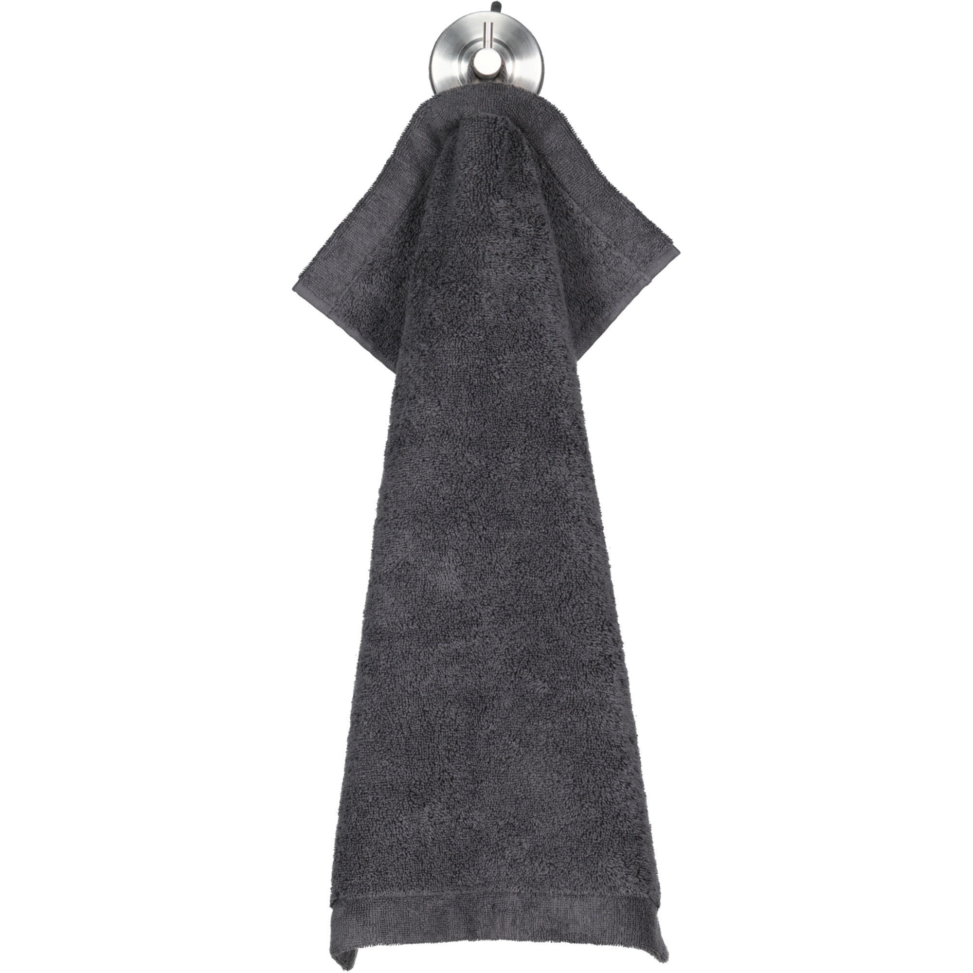 Cawö Handtücher Life Style Uni 7007 basalt - 740 - Gästetuch 30x50 cm