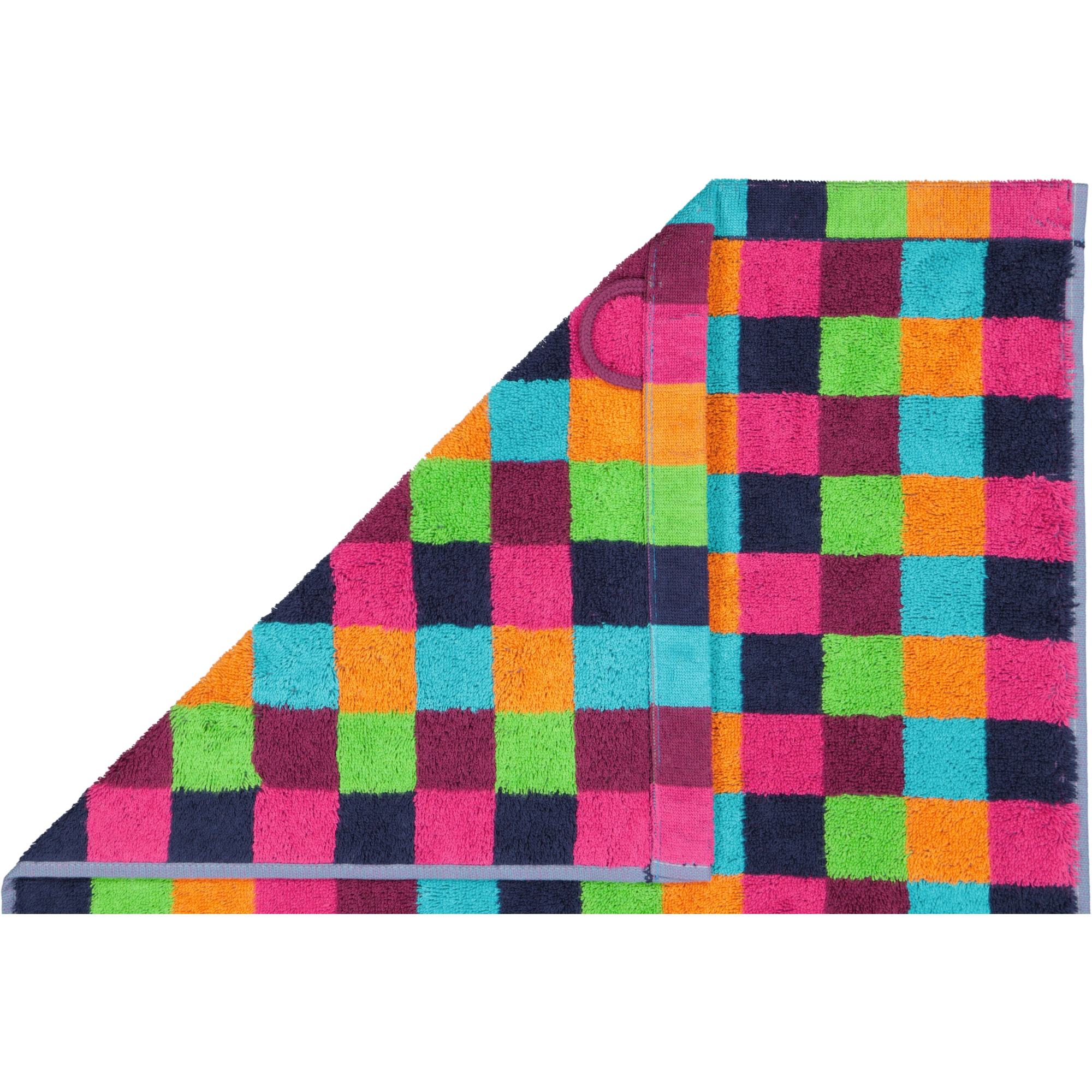 Cawö - Life Style Karo 7047 - Farbe: 84 - multicolor - Gästetuch 30x50 cm