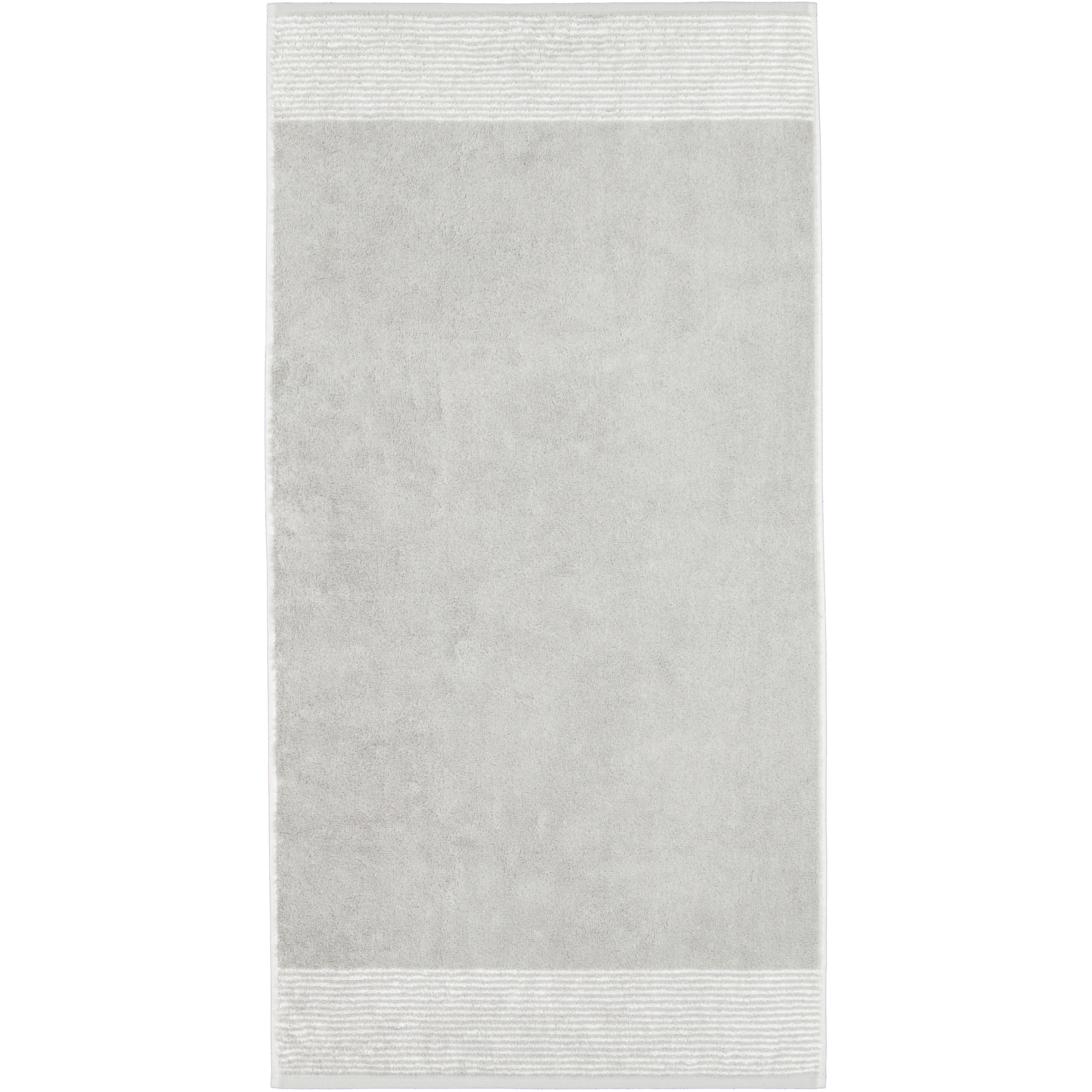 Cawö - Luxury Home Two-Tone 590 - Farbe: platin - 76 - Waschhandschuh 16x22 cm
