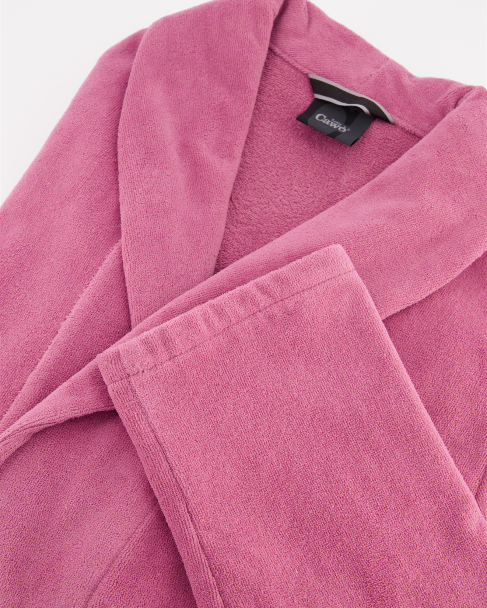 Cawö Home Damen Bademantel Schalkragen 836 - Farbe: blush - 22 - M