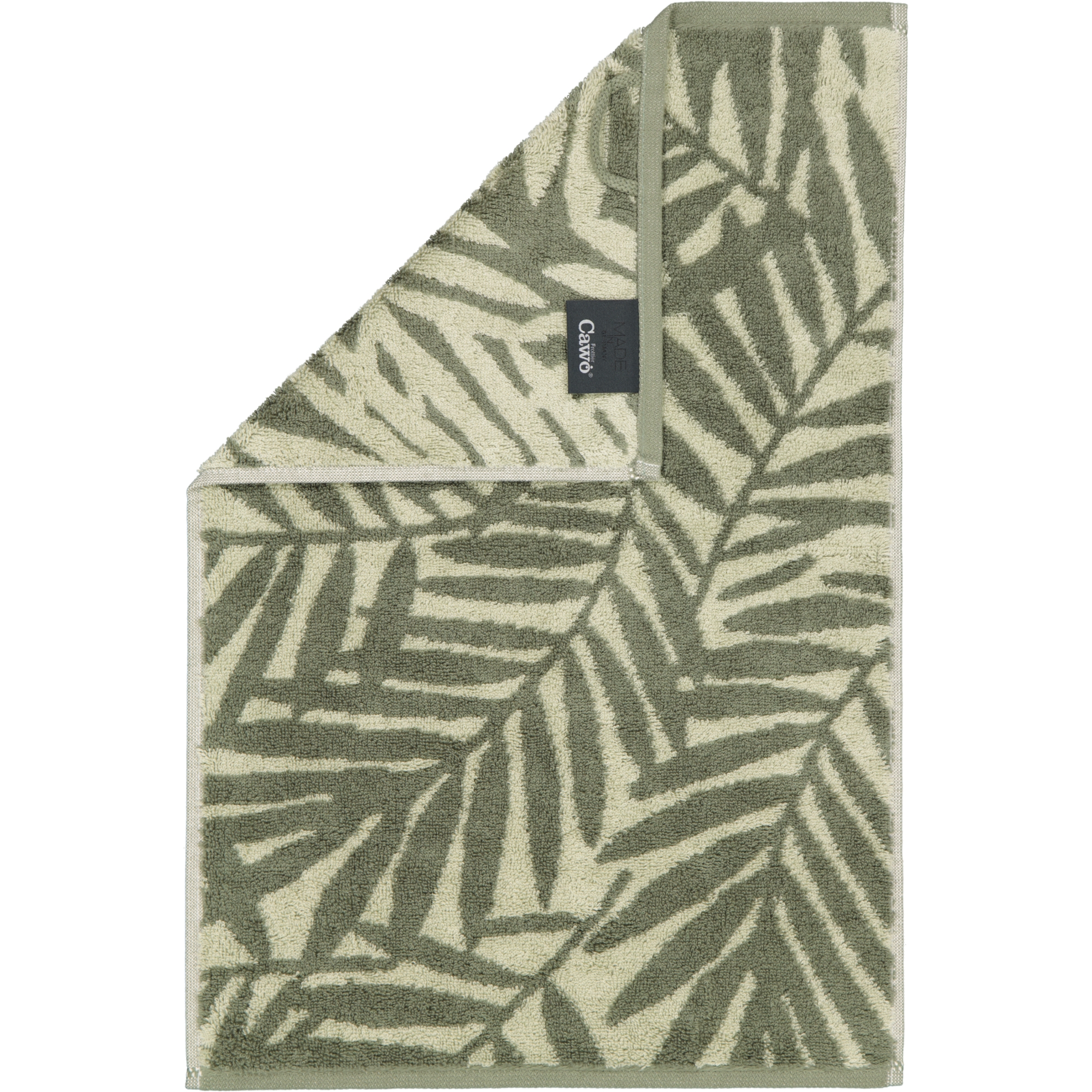 Cawö Handtücher Maison Blätter 6267 field - 44 - Gästetuch 30x50 cm